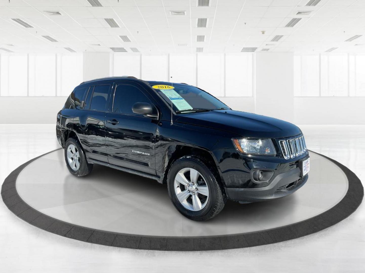 2016 Jeep Compass Sport (1C4NJDBB2GD) with an 2.4L I-4 DOHC engine, located at 1184 Kauffman Ave, Fairborn, OH, 45324, (937) 908-9800, 39.807072, -84.030914 - 2016 Jeep Compass Sport - Photo#0