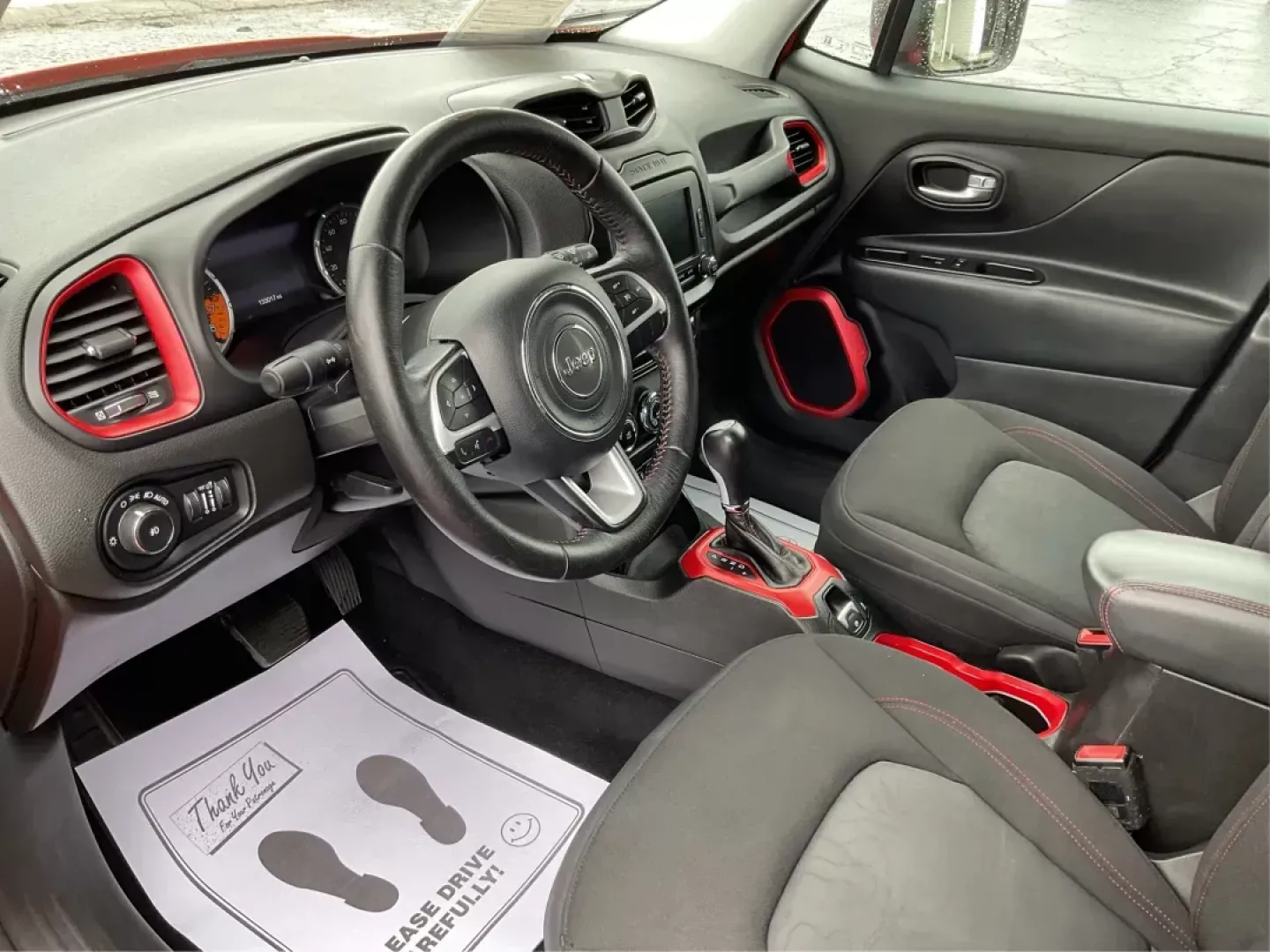 2016 Jeep Renegade Trailhawk (ZACCJBCT1GP) with an Tigershark MultiAir 2.4L I-4 variable valve contro engine, located at 1099 N County Rd 25A , Troy, OH, 45373, (937) 908-9800, 40.057079, -84.212883 - Embrace adventure and elevate your daily routine with this 2016 Jeep Renegade Trailhawk, a versatile Crossover designed for both urban commuting and weekend escapades. Ideal for budget-conscious buyers, this vehicle combines rugged capability with modern technology, making it perfect for growing fam - Photo#8