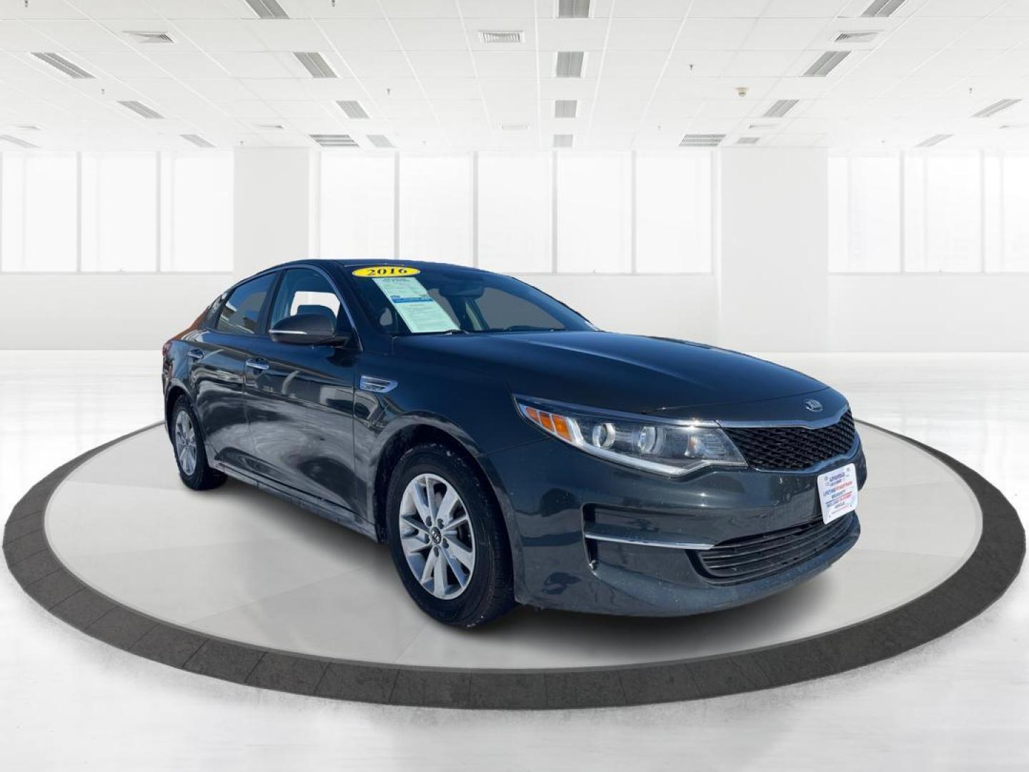 2016 Kia Optima LX (KNAGT4L3XG5) with an 2.4L L4 DOHC 16V engine, 6-Speed Automatic transmission, located at 1099 N County Rd 25A , Troy, OH, 45373, (937) 908-9800, 40.057079, -84.212883 - 2016 Kia Optima LX - Photo#0