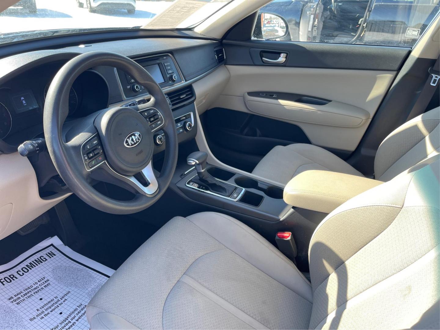 2016 Kia Optima LX (KNAGT4L3XG5) with an 2.4L L4 DOHC 16V engine, 6-Speed Automatic transmission, located at 1099 N County Rd 25A , Troy, OH, 45373, (937) 908-9800, 40.057079, -84.212883 - 2016 Kia Optima LX - Photo#8