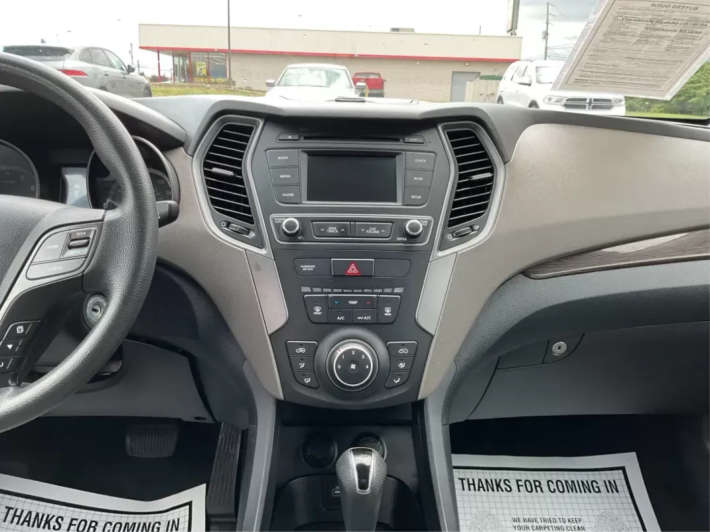 2017 Hyundai Santa Fe 2.4L (5NMZTDLB4HH) with an Theta II 2.4L I-4 gasoline direct injection engine, located at 1951 S Dayton Lakeview Rd., New Carlisle, OH, 45344, (937) 908-9800, 39.890999, -84.050255 - **Discover Your Next Adventure with the 2017 Hyundai Santa Fe Sport at Advantage Car and Credit!**<br /> <br /> Are you ready to elevate your lifestyle and embrace the adventures waiting for you? Whether you're a growing family in need of space, a daily commuter looking for comfort, or an outdoor en - Photo#12