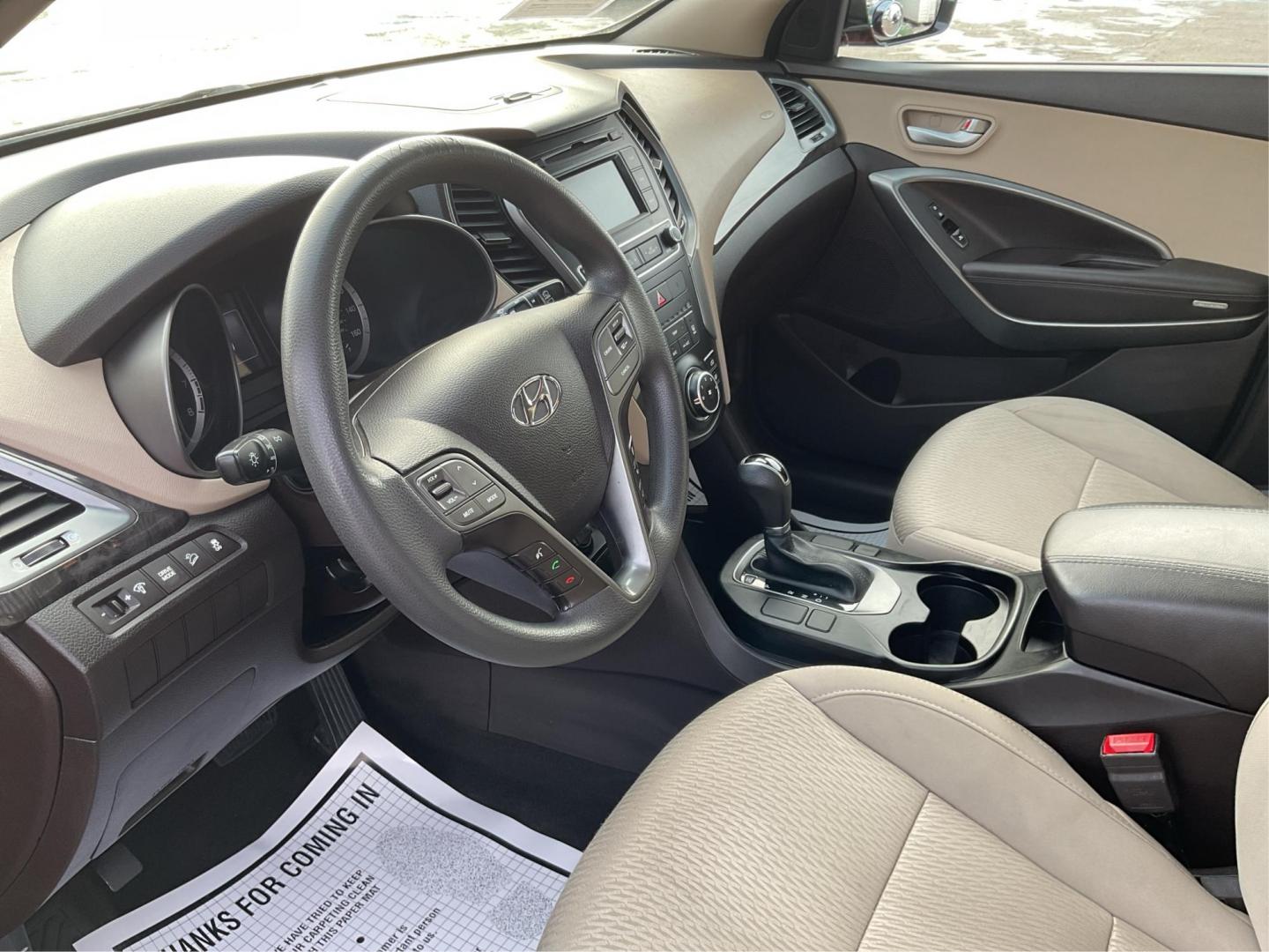2017 Hyundai Santa Fe Sport 2.4L (5XYZT3LBXHG) with an Theta II 2.4L I-4 gasoline direct injection engine, located at 1099 N County Rd 25A , Troy, OH, 45373, (937) 908-9800, 40.057079, -84.212883 - 2017 Hyundai Santa Fe Sport 2.4L - Photo#8