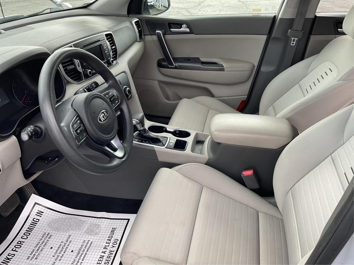 2017 Kia Sportage LX (KNDPM3AC2H7) with an Theta II 2.4L I-4 gasoline direct injection engine, located at 1230 East Main St, Xenia, OH, 45385, (937) 908-9800, 39.688026, -83.910172 - 2017 Kia Sportage LX - Photo#9
