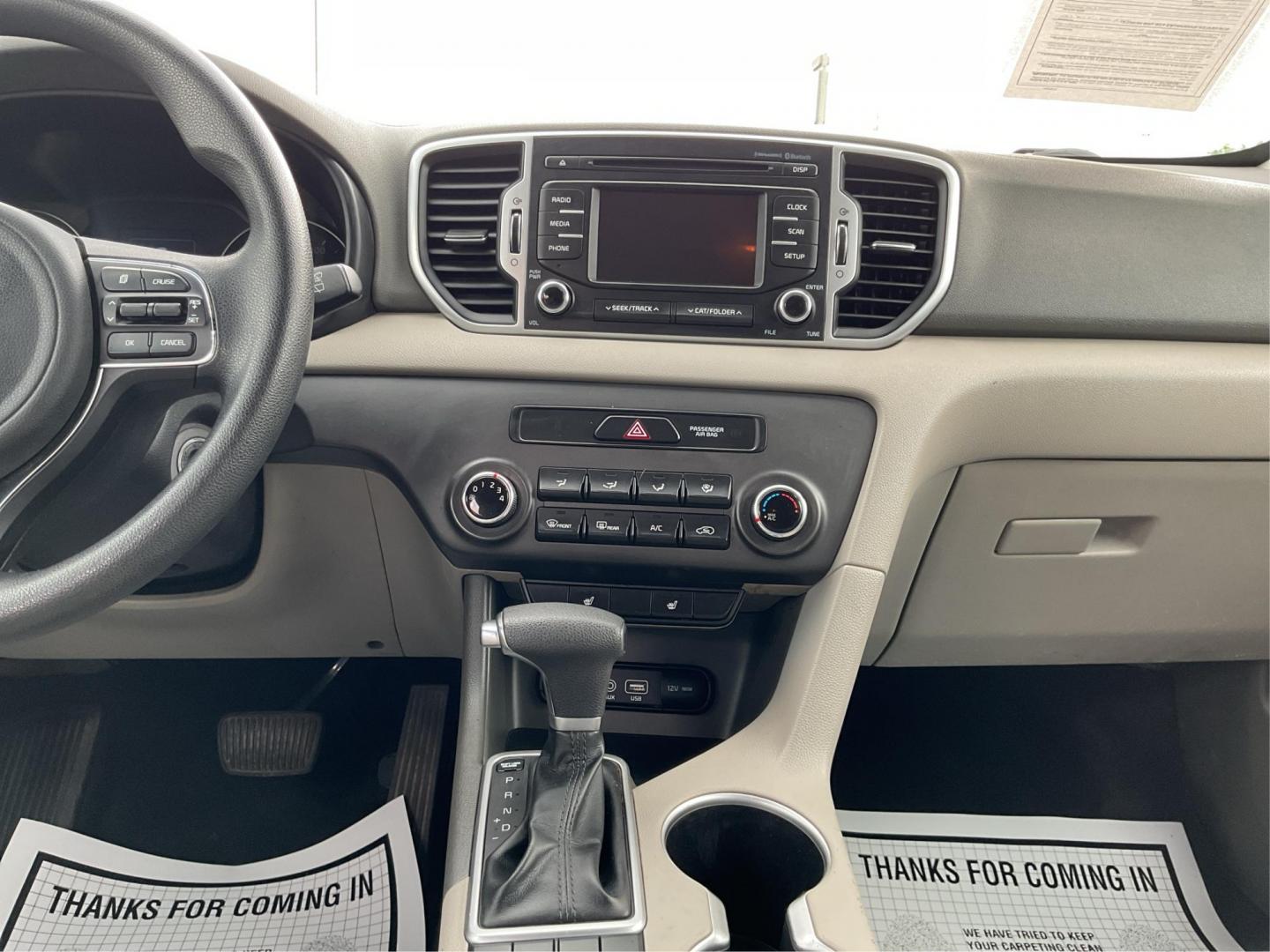 2017 Kia Sportage LX (KNDPM3AC2H7) with an Theta II 2.4L I-4 gasoline direct injection engine, located at 1230 East Main St, Xenia, OH, 45385, (937) 908-9800, 39.688026, -83.910172 - 2017 Kia Sportage LX - Photo#13