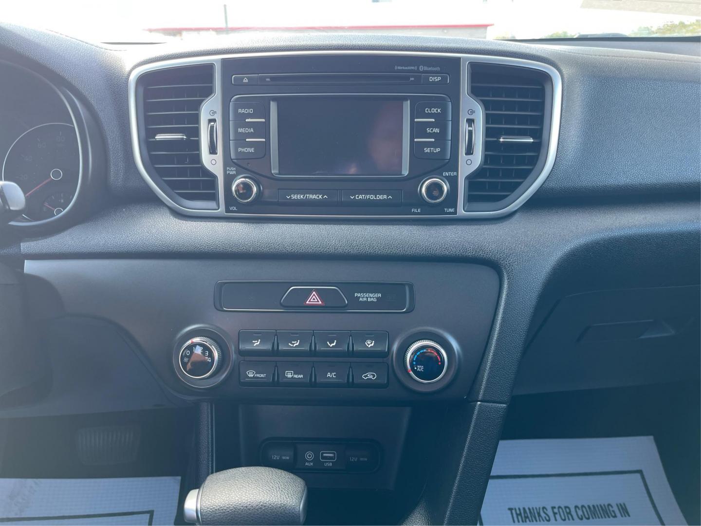 2017 Kia Sportage LX AWD (KNDPMCAC1H7) with an 2.4L V6 DOHC 24V engine, 6-Speed Automatic transmission, located at 8750 N County Rd 25A, Piqua, OH, 45356, (937) 908-9800, 40.164391, -84.232513 - 2017 Kia Sportage LX AWD - Photo#12