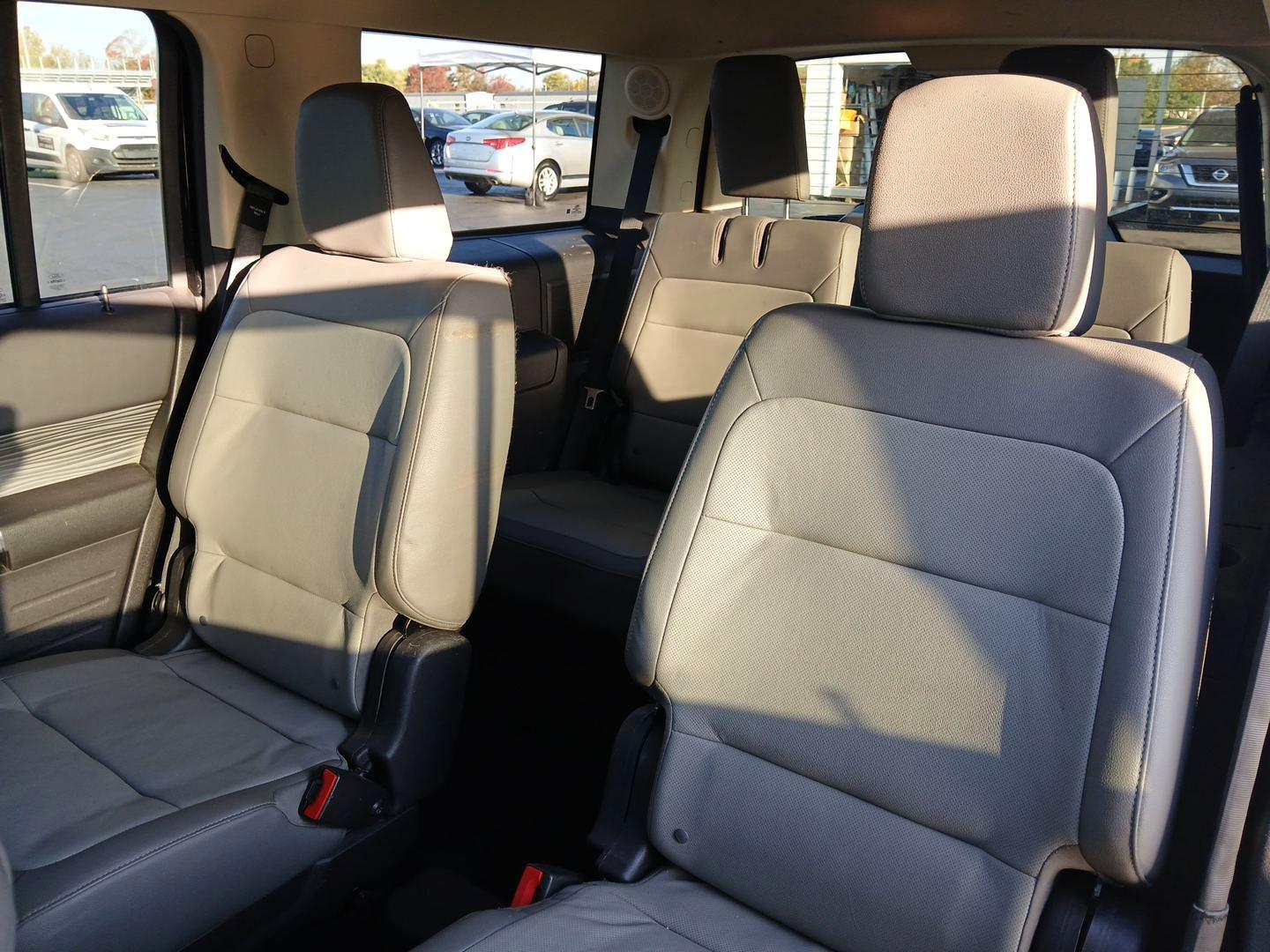 2018 Ford Flex Limited AWD (2FMHK6D8XJB) with an 3.5L V6 DOHC 24V engine, 6-Speed Automatic Overdrive transmission, located at 401 Woodman Dr, Riverside, OH, 45431, (937) 908-9800, 39.760899, -84.123421 - Third Row - Photo#9