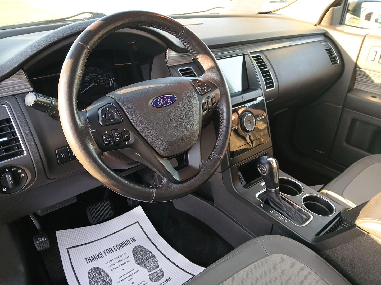 2018 Ford Flex Limited AWD (2FMHK6D8XJB) with an 3.5L V6 DOHC 24V engine, 6-Speed Automatic Overdrive transmission, located at 401 Woodman Dr, Riverside, OH, 45431, (937) 908-9800, 39.760899, -84.123421 - Third Row - Photo#8