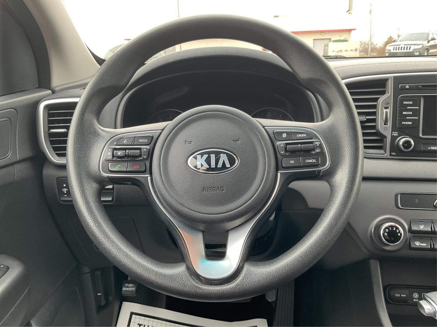 2019 Kia Sportage LX (KNDPMCAC8K7) with an Theta II 2.4L I-4 gasoline direct injection engine, located at 8750 N County Rd 25A, Piqua, OH, 45356, (937) 908-9800, 40.164391, -84.232513 - 2019 Kia Sportage LX - Photo#14