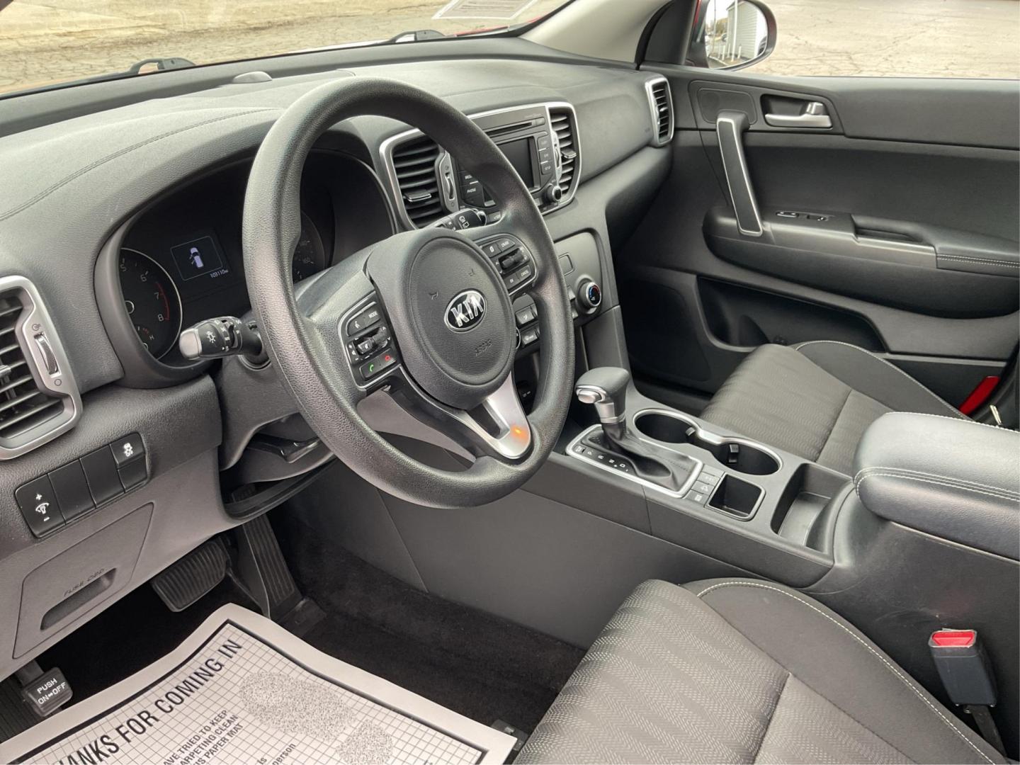 2019 Kia Sportage LX (KNDPMCAC8K7) with an Theta II 2.4L I-4 gasoline direct injection engine, located at 8750 N County Rd 25A, Piqua, OH, 45356, (937) 908-9800, 40.164391, -84.232513 - 2019 Kia Sportage LX - Photo#7