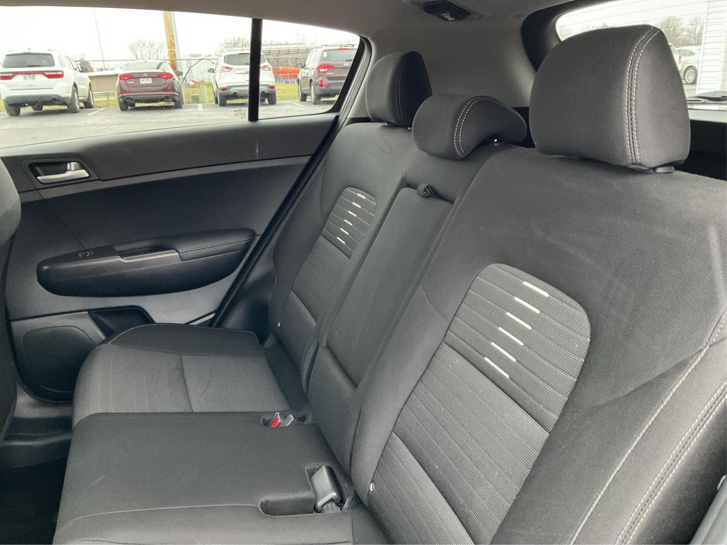 2019 Kia Sportage LX (KNDPMCAC2K7) with an Theta II 2.4L I-4 gasoline direct injection engine, located at 880 E. National Road, Vandalia, OH, 45377, (937) 908-9800, 39.891918, -84.183594 - 2019 Kia Sportage LX - Photo#9