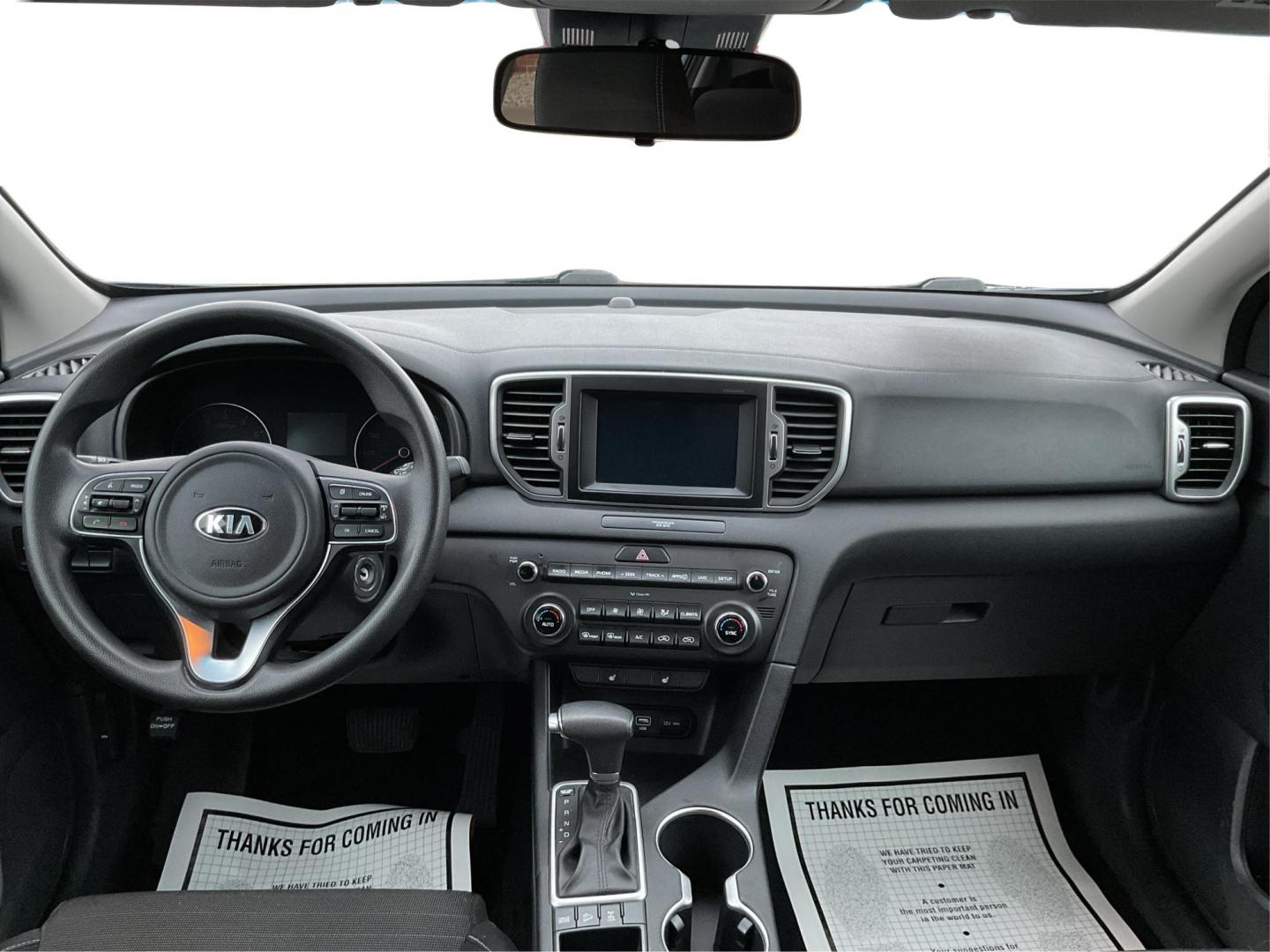 2019 Kia Sportage LX (KNDPMCAC2K7) with an Theta II 2.4L I-4 gasoline direct injection engine, located at 880 E. National Road, Vandalia, OH, 45377, (937) 908-9800, 39.891918, -84.183594 - 2019 Kia Sportage LX - Photo#20