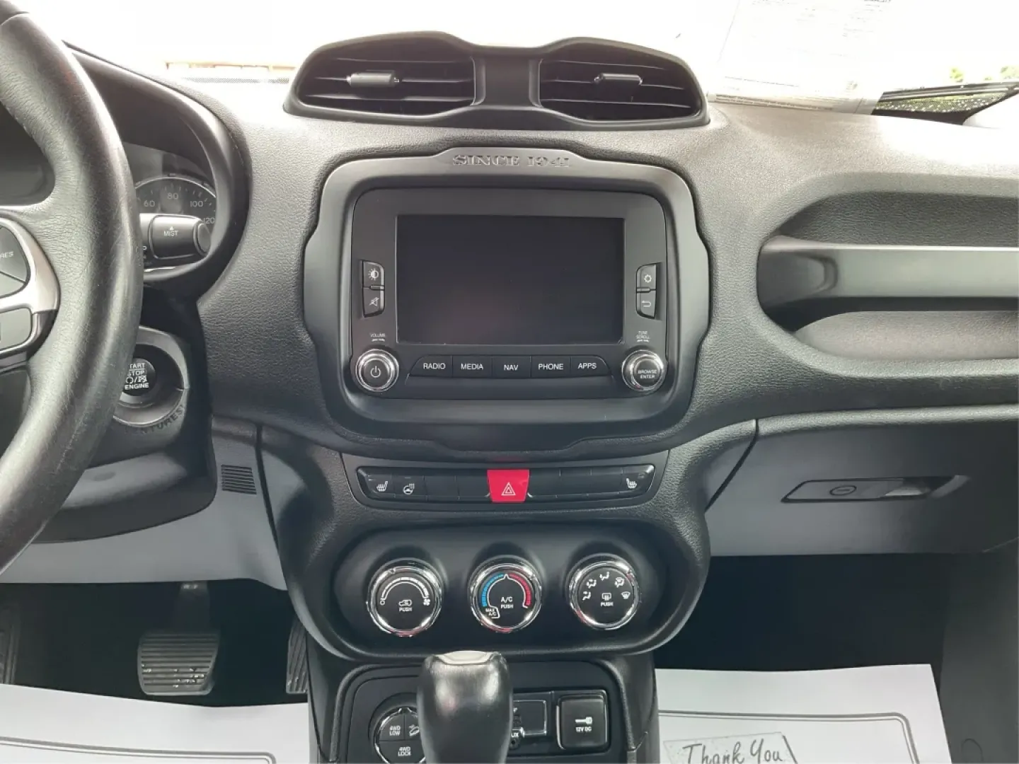 2016 Jeep Renegade Trailhawk (ZACCJBCT1GP) with an Tigershark MultiAir 2.4L I-4 variable valve contro engine, located at 4508 South Dixie Dr, Moraine, OH, 45439, (937) 908-9800, 39.689976, -84.218452 - Embrace adventure and elevate your daily routine with this 2016 Jeep Renegade Trailhawk, a versatile Crossover designed for both urban commuting and weekend escapades. Ideal for budget-conscious buyers, this vehicle combines rugged capability with modern technology, making it perfect for growing fam - Photo#13