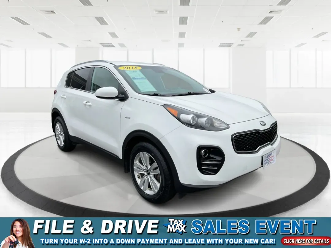 2018 Kia Sportage LX (KNDPMCACXJ7) with an Theta II 2.4L I-4 gasoline direct injection engine, located at 1099 N County Rd 25A , Troy, OH, 45373, (937) 908-9800, 40.057079, -84.212883 - 2018 Kia Sportage LX - Photo#0