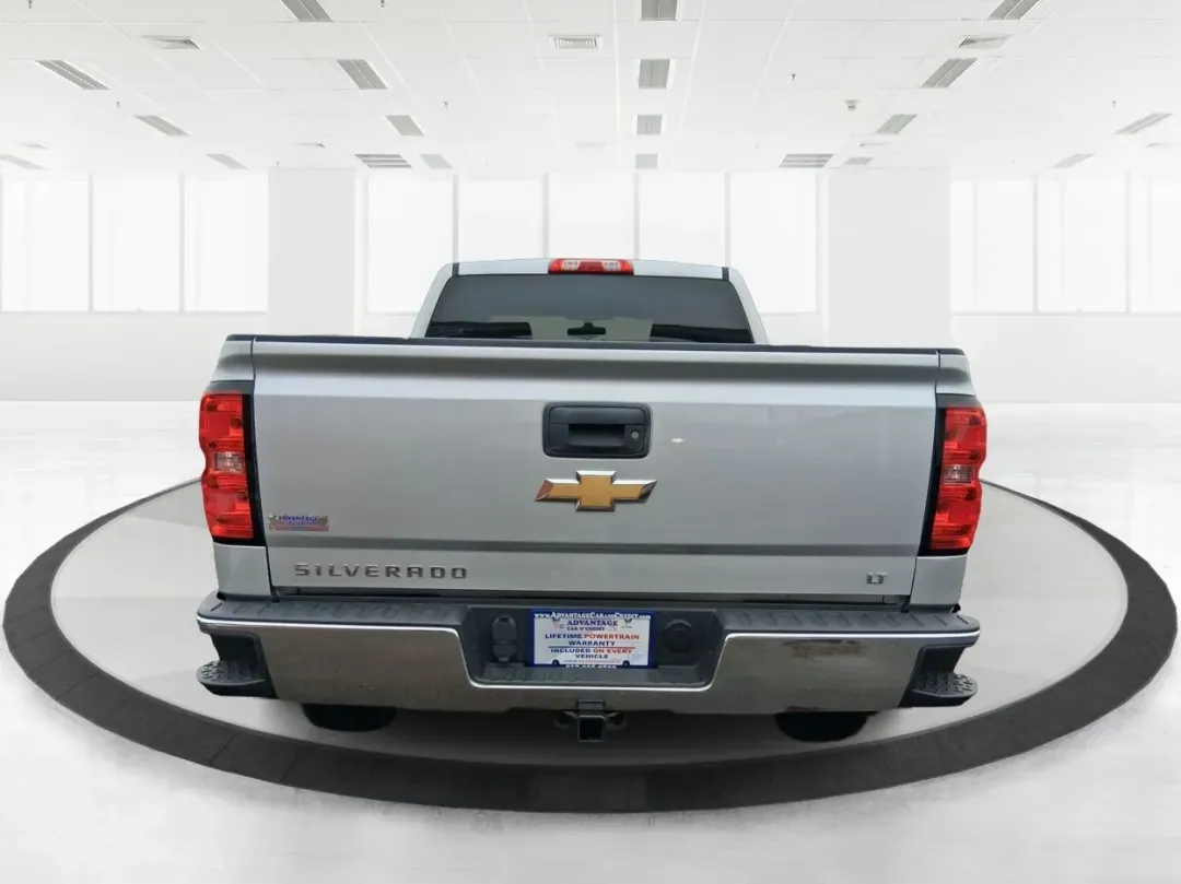 2015 Silver Chevrolet Silverado 1500 LT Double Cab 4WD (1GCVKREC6FZ) with an 5.3L V8 OHV 16V engine, 6-Speed Automatic transmission, located at 1951 S Dayton Lakeview Rd., New Carlisle, OH, 45344, (937) 908-9800, 39.890999, -84.050255 - Picture your next weekend: you've got a project list to tackle, a trailer to hook up, and a quick escape planned after work-maybe a run out toward Springfield or a backroad cruise near the Mad River. If you need a truck that fits real life in Clark County, this **2015 Chevrolet Silverado 1500 LT Dou - Photo#3