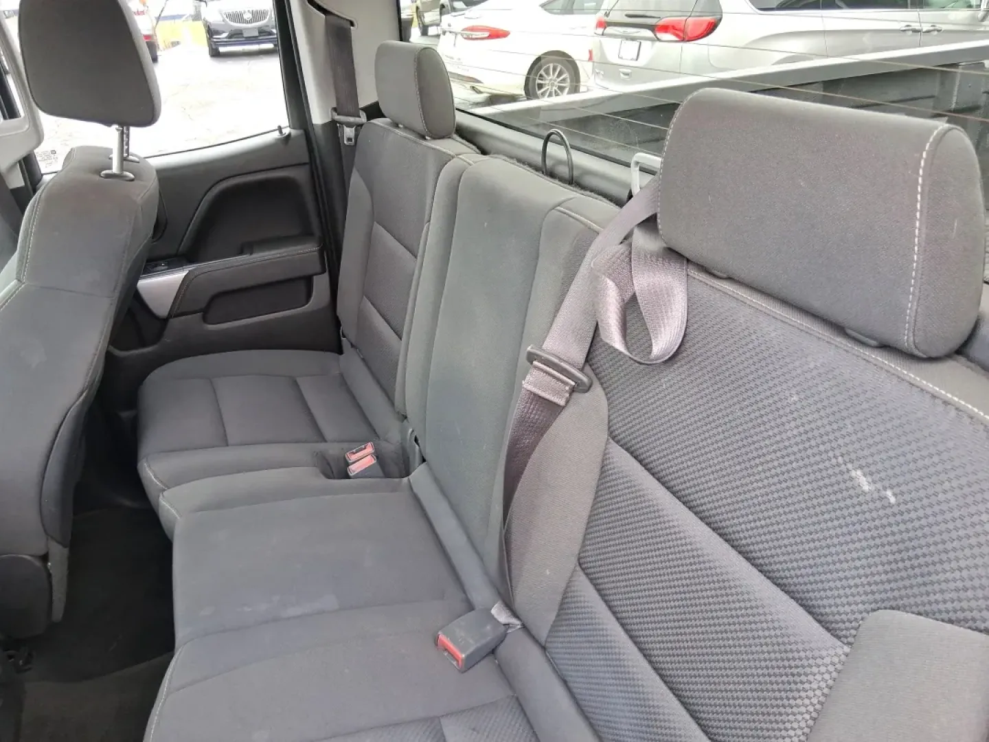 2015 Silver Chevrolet Silverado 1500 LT Double Cab 4WD (1GCVKREC6FZ) with an 5.3L V8 OHV 16V engine, 6-Speed Automatic transmission, located at 1951 S Dayton Lakeview Rd., New Carlisle, OH, 45344, (937) 908-9800, 39.890999, -84.050255 - Picture your next weekend: you've got a project list to tackle, a trailer to hook up, and a quick escape planned after work-maybe a run out toward Springfield or a backroad cruise near the Mad River. If you need a truck that fits real life in Clark County, this **2015 Chevrolet Silverado 1500 LT Dou - Photo#10