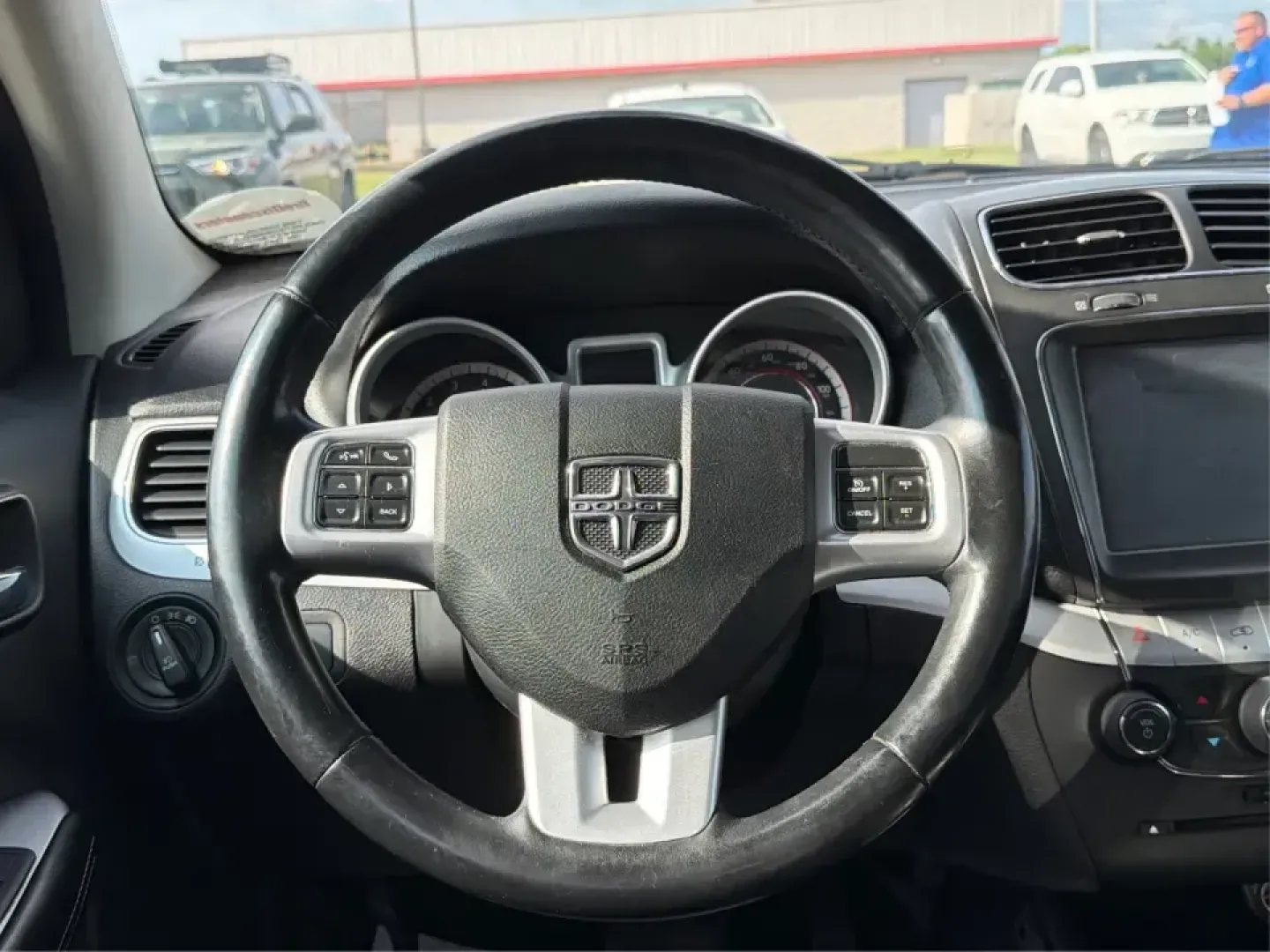 2015 Billet Silver Metallic CC Dodge Journey SXT (3C4PDCBG3FT) with an 3.6L V6 DOHC 24V engine, 6-Speed Automatic transmission, located at 1099 N County Rd 25A , Troy, OH, 45373, (937) 908-9800, 40.057079, -84.212883 - Pack up the kids, cue up a road-trip playlist, and point the GPS toward your next weekend getaway-this 2015 Dodge Journey SXT is the kind of roomy, comfortable SUV that fits real life in West Central Ohio. Whether you're commuting up I75, running errands along N County Rd 25A, or heading toward down- Photo#16