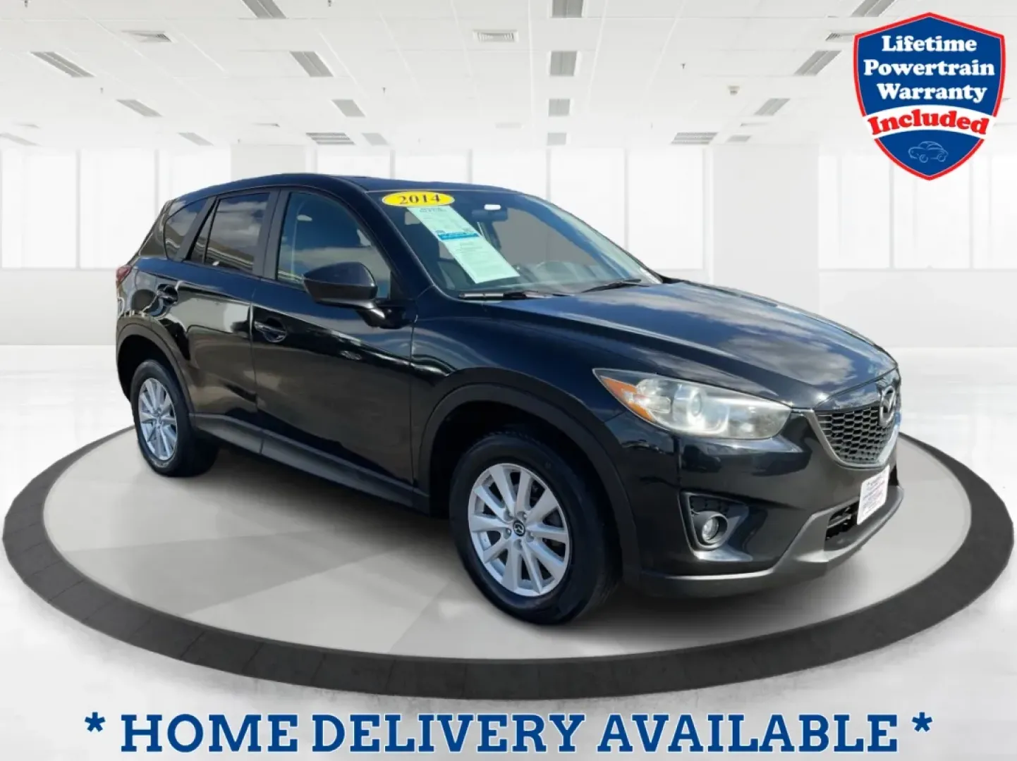 2014 Jet Black Mica Mazda CX-5 Touring AWD (JM3KE4CY2E0) with an 2.5L L4 DOHC 16V engine, 6-Speed Automatic transmission, located at 1099 N County Rd 25A , Troy, OH, 45373, (937) 908-9800, 40.057079, -84.212883 - **Explore the Open Road in the 2014 Mazda CX-5 Touring AWD from Advantage Car and Credit - Troy!**<br /> <br /> Are you ready to elevate your driving experience? Whether you're a growing family seeking a reliable SUV for weekend adventures, a commuter looking for comfort on long drives, or a budget- - Photo#0