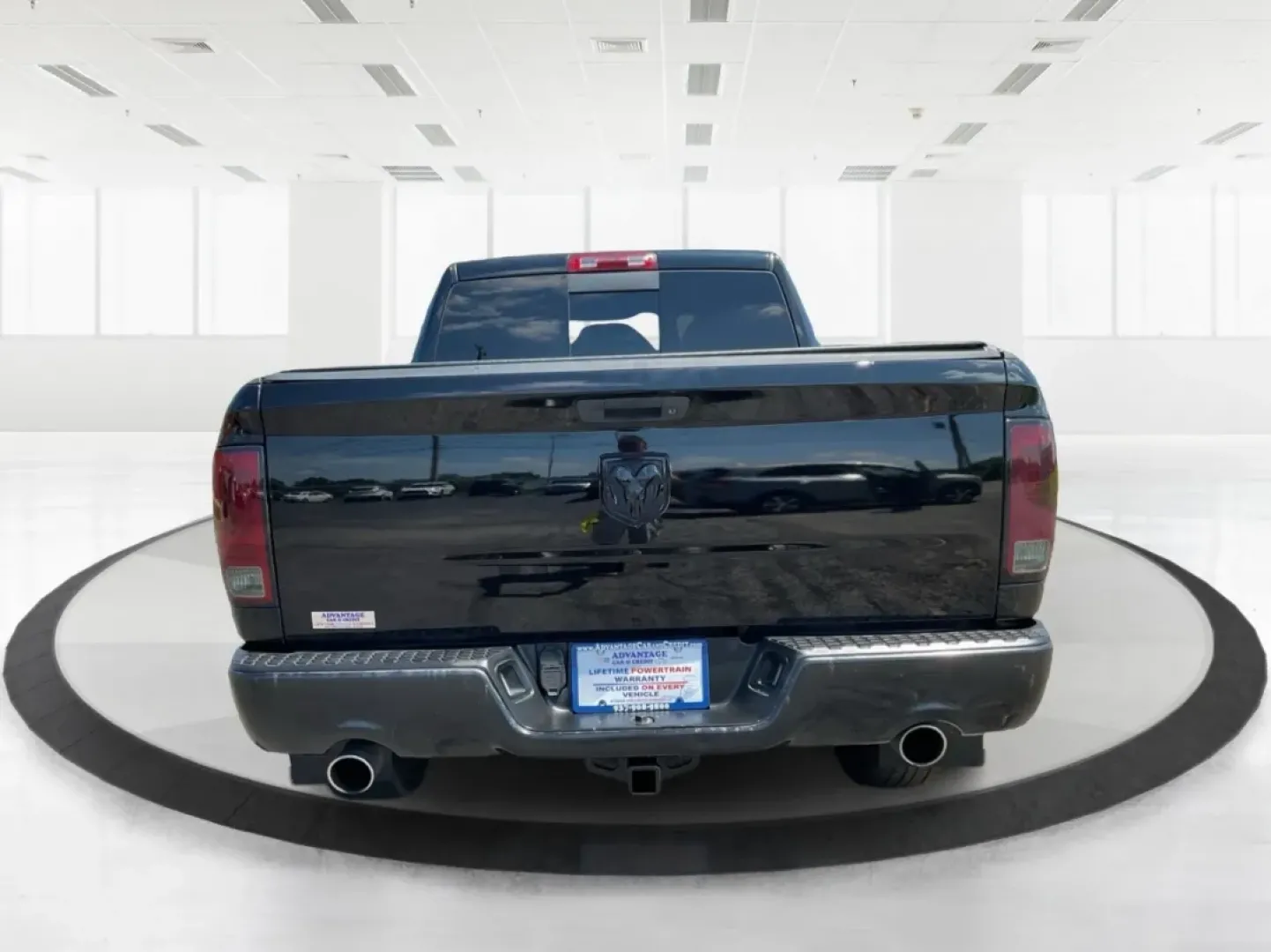 2012 Black Ram 1500 Sport Quad Cab 4WD (1C6RD7HT2CS) with an 5.7L V8 OHV 16V engine, 6-Speed Automatic transmission, located at 1230 East Main St, Xenia, OH, 45385, (937) 908-9800, 39.688026, -83.910172 - 2012 Ram 1500 Sport Quad Cab 4WD - Photo#3