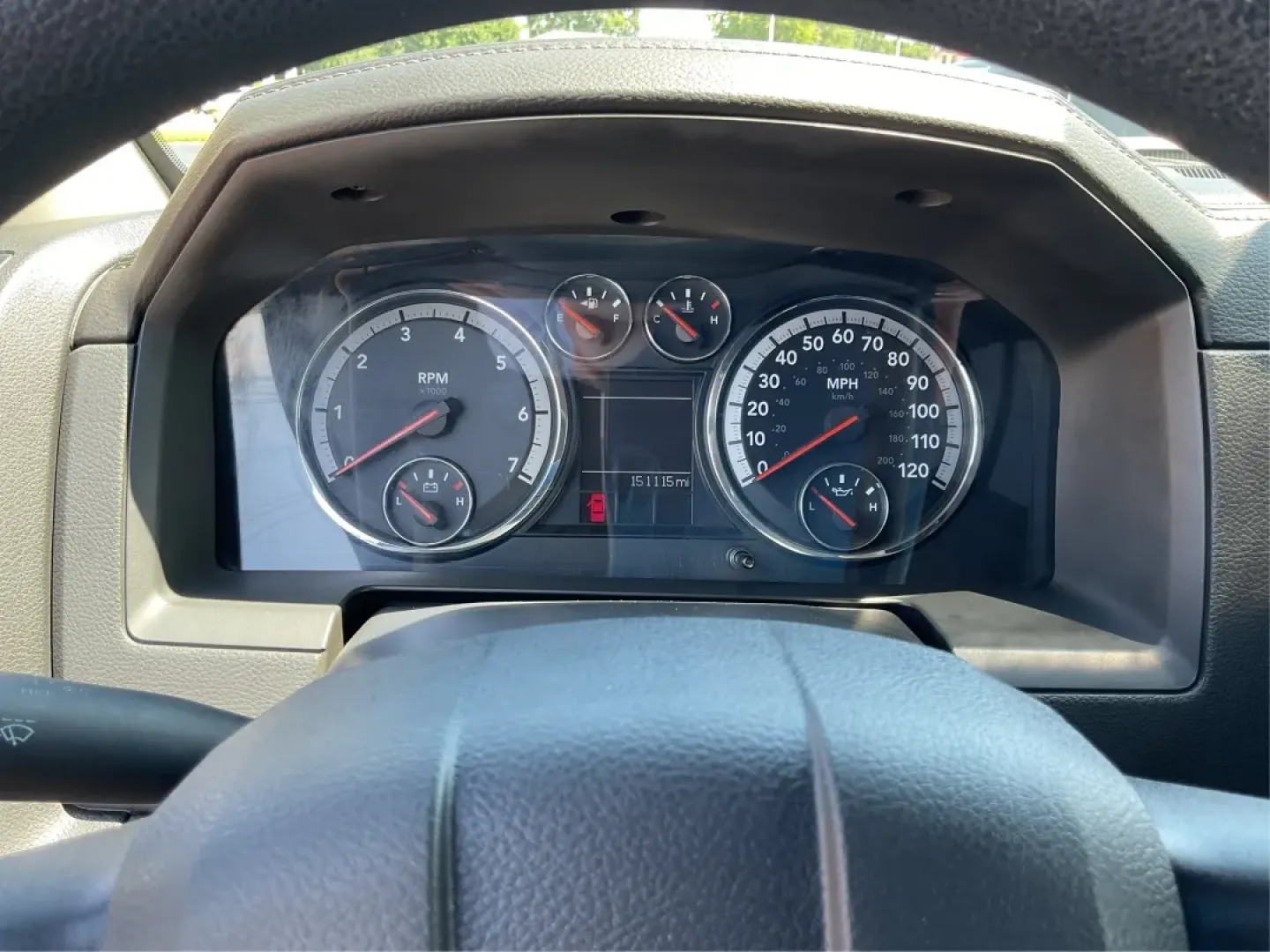 2012 Black Ram 1500 Sport Quad Cab 4WD (1C6RD7HT2CS) with an 5.7L V8 OHV 16V engine, 6-Speed Automatic transmission, located at 1230 East Main St, Xenia, OH, 45385, (937) 908-9800, 39.688026, -83.910172 - 2012 Ram 1500 Sport Quad Cab 4WD - Photo#14