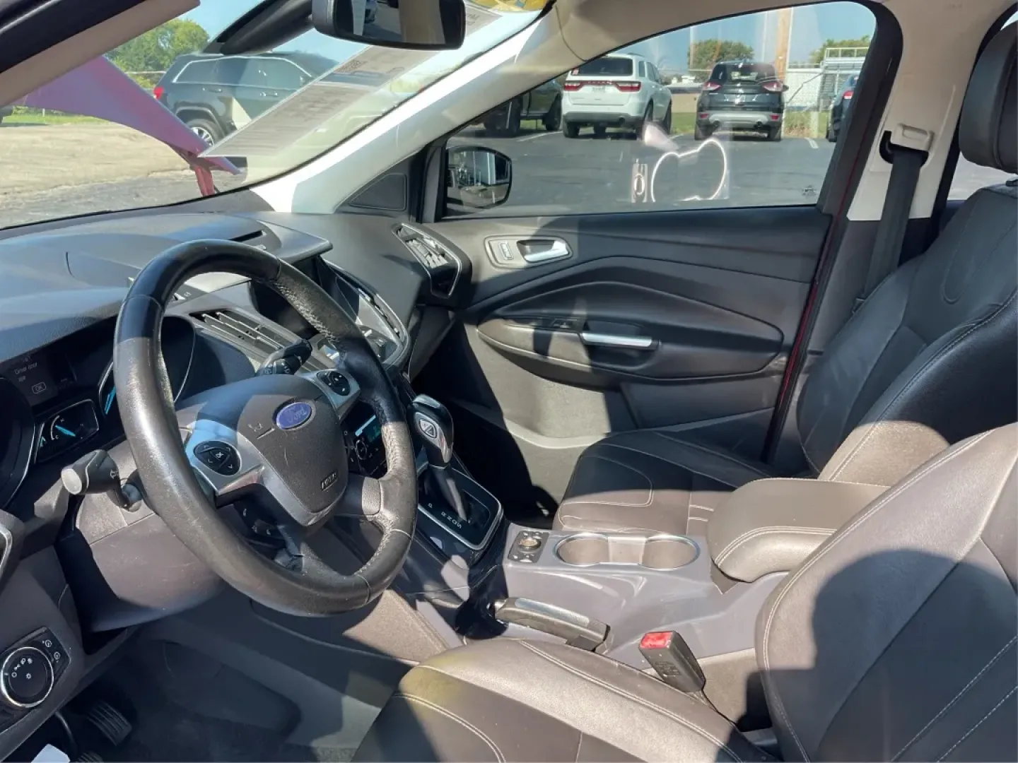 2013 Ruby Red Metallic Tinted Ford Escape Titanium 4WD (1FMCU9J92DU) with an 2.0L L4 DOHC 16V engine, 6-Speed Automatic transmission, located at 4508 South Dixie Dr, Moraine, OH, 45439, (937) 908-9800, 39.689976, -84.218452 - **Discover Your Next Adventure with the 2013 Ford Escape Titanium 4WD!**<br /> <br /> Looking for a reliable SUV that fits your adventurous lifestyle? The 2013 Ford Escape Titanium 4WD is perfect for those who love weekend getaways, family road trips, or tackling daily commutes with style and comfor - Photo#9