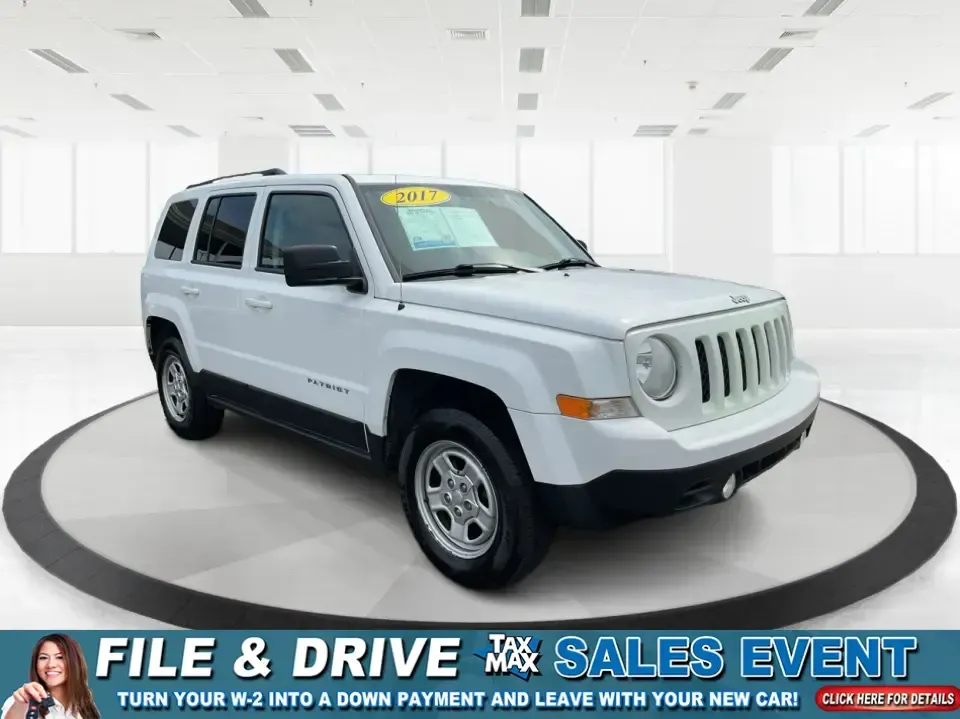 2017 Jeep Patriot Sport FWD (1C4NJPBA4HD) with an 2.0L L4 DOHC 16V engine, Continuously Variable Transmission (CVT) transmission, located at 4508 South Dixie Dr, Moraine, OH, 45439, (937) 908-9800, 39.689976, -84.218452 - Are you ready to elevate your adventures with a versatile SUV that suits both your daily commute and weekend getaways? Look no further than this stunning **2017 Jeep Patriot Sport FWD**, available at **Advantage Car and Credit**, your premier **Buy Here Pay Here dealership** located at **1184 Kauffm - Photo#0