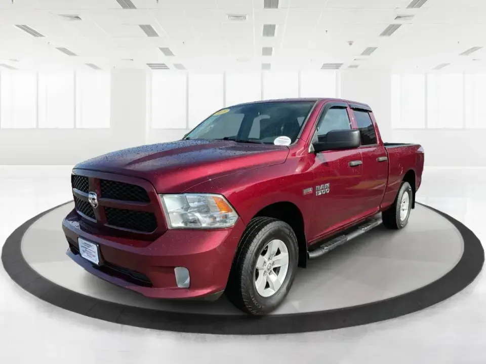 2018 Ram 1500 Express Quad Cab 4x4 6'4 Box (1C6RR7FT8JS) with an 5.7L V8 OHV 16V engine, 8A transmission, located at 8750 N County Rd 25A, Piqua, OH, 45356, (937) 908-9800, 40.164391, -84.232513 - Are you ready to elevate your adventures and tackle any terrain with confidence? The 2018 Ram 1500 Express Quad Cab 4x4 is the ultimate truck for weekend warriors and daily commuters alike, offering the perfect blend of power, versatility, and style. With a striking Delmonico Red Pearlcoat exterior - Photo#8