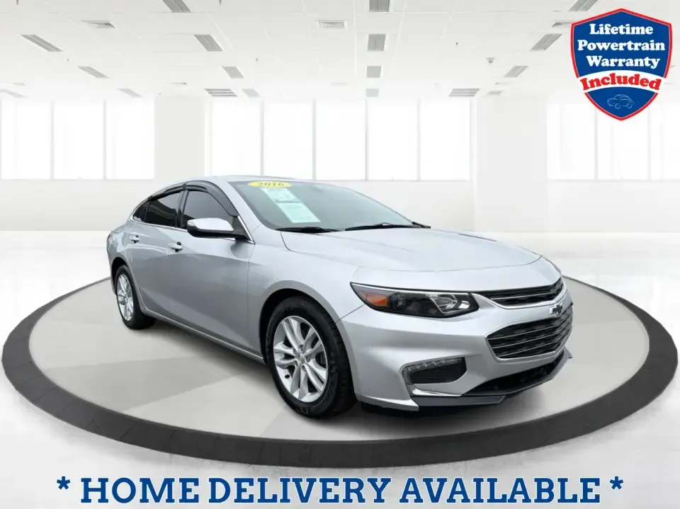 2016 Chevrolet Malibu LT (1LT) (1G1ZE5ST4GF) with an 1.5L Turbo I4 engine, 6-speed automatic transmission, located at 1099 N County Rd 25A , Troy, OH, 45373, (937) 908-9800, 40.057079, -84.212883 - Need a smart, comfortable sedan for the daily commute from Troy to Dayton, school drop-offs around Miami East, or a weekend run to the Greene for shopping? This 2016 Chevrolet Malibu LT (1LT) is the kind of practical, fuel-sipping ride that fits real life-room for five, easy maneuvering for city err- Photo#0