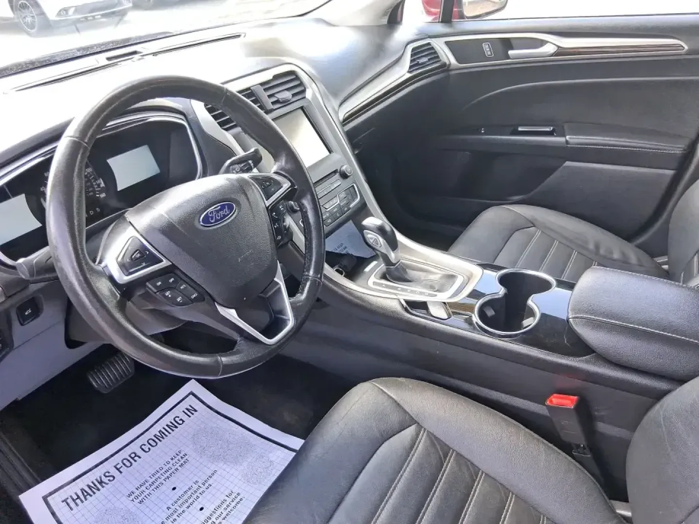 2016 Ford Fusion SE (3FA6P0HD7GR) with an 1.5L L4 DOHC 16V engine, 6-Speed Automatic transmission, located at 1099 N County Rd 25A , Troy, OH, 45373, (937) 908-9800, 40.057079, -84.212883 - Experience the perfect blend of style, comfort, and reliability with this 2016 Ford Fusion SE, available now at Advantage Car and Credit in Fairborn, OH. Whether you're a commuter navigating the busy streets of downtown Fairborn or a growing family looking for a dependable vehicle for your weekend a - Photo#9