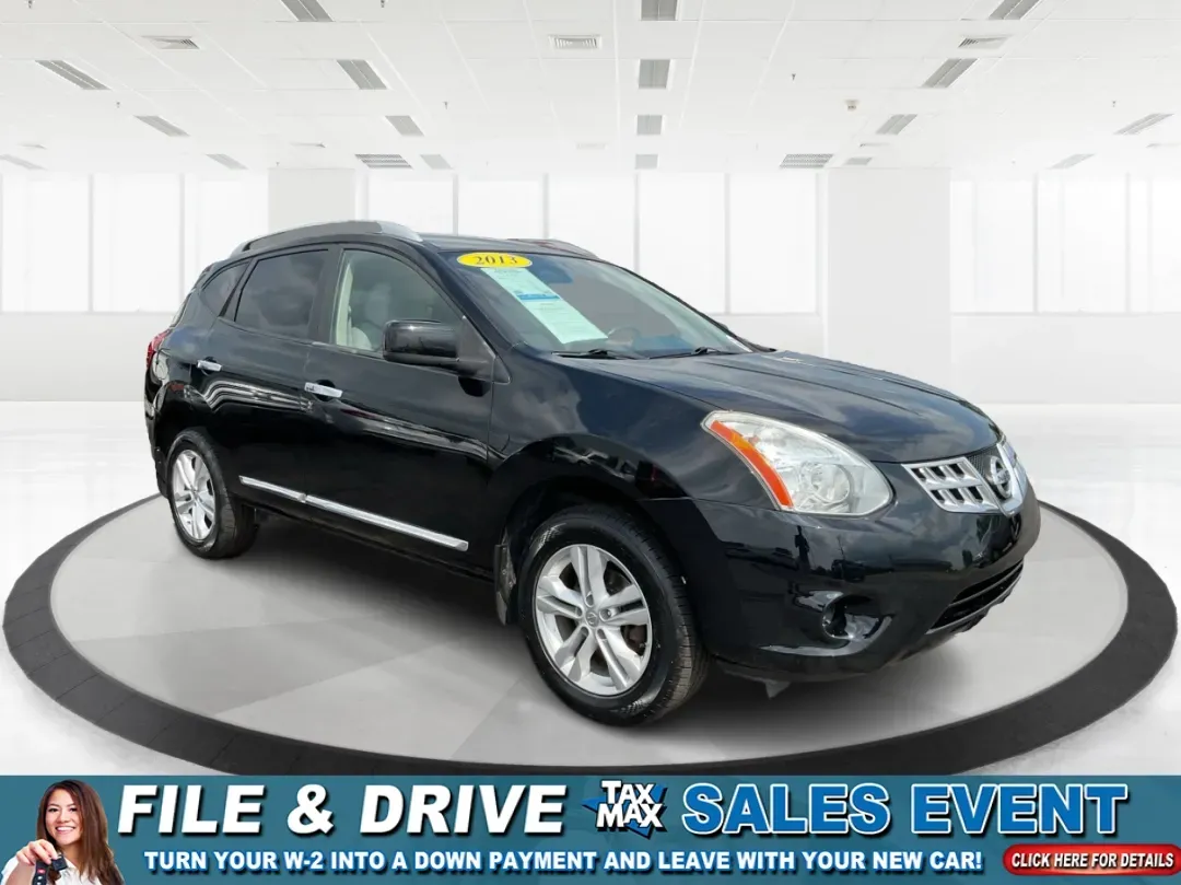 2013 Nissan Rogue SV (JN8AS5MV2DW) with an 2.5L I-4 DOHC engine, located at 1099 N County Rd 25A , Troy, OH, 45373, (937) 908-9800, 40.057079, -84.212883 - 2013 Nissan Rogue SV - Photo#0