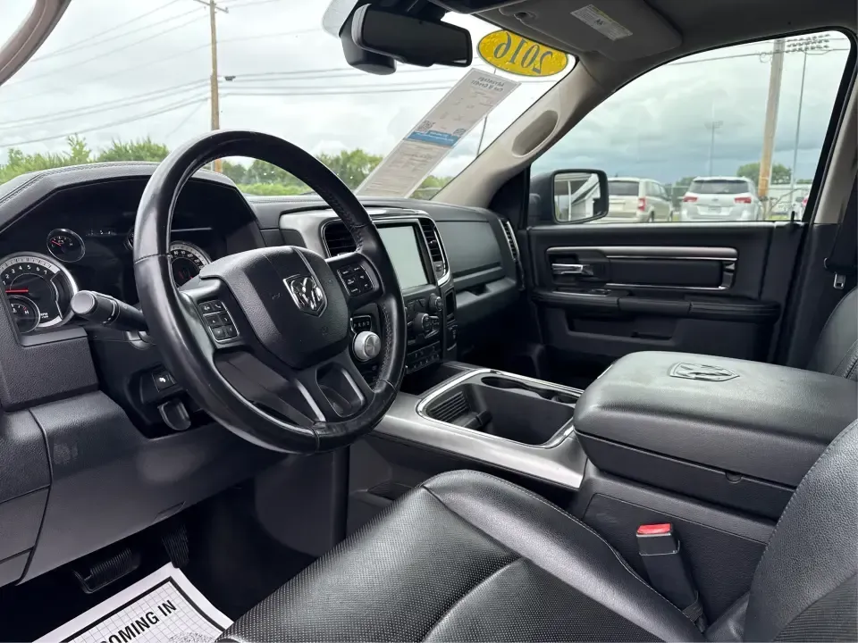2016 Ram 1500 Sport (1C6RR7MT2GS) with an 5.7L V8 OHV 16V engine, 6A transmission, located at 401 Woodman Dr, Riverside, OH, 45431, (937) 908-9800, 39.760899, -84.123421 - **Unleash Your Adventurous Spirit with the 2016 Ram 1500 Sport!**<br /> <br /> Are you ready to elevate your driving experience? Whether you're navigating the daily grind of your commute, transporting the kids to soccer practice, or gearing up for a weekend adventure, the 2016 Ram 1500 Sport is desi - Photo#9