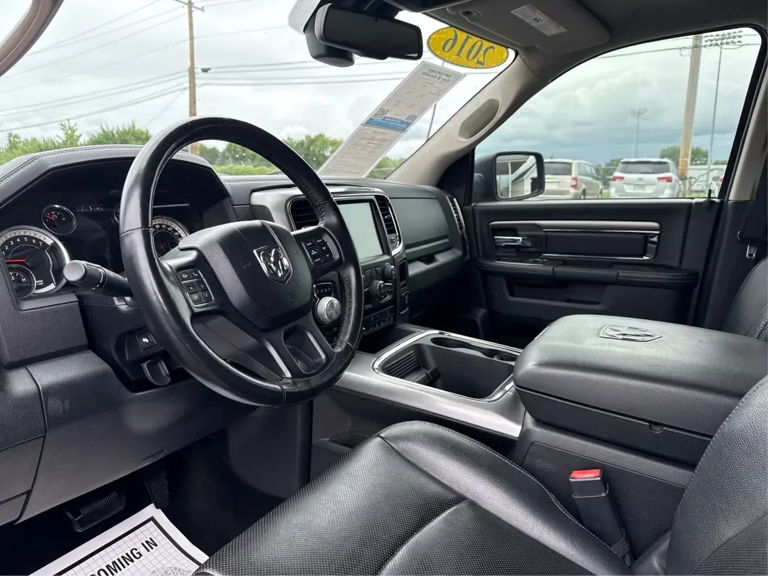 2016 Ram 1500 Sport (1C6RR7MT2GS) with an Other engine, located at 1951 S Dayton Lakeview Rd., New Carlisle, OH, 45344, (937) 908-9800, 39.890999, -84.050255 - **Unleash Your Adventurous Spirit with the 2016 Ram 1500 Sport!**<br /> <br /> Are you ready to elevate your driving experience? Whether you're navigating the daily grind of your commute, transporting the kids to soccer practice, or gearing up for a weekend adventure, the 2016 Ram 1500 Sport is desi - Photo#9