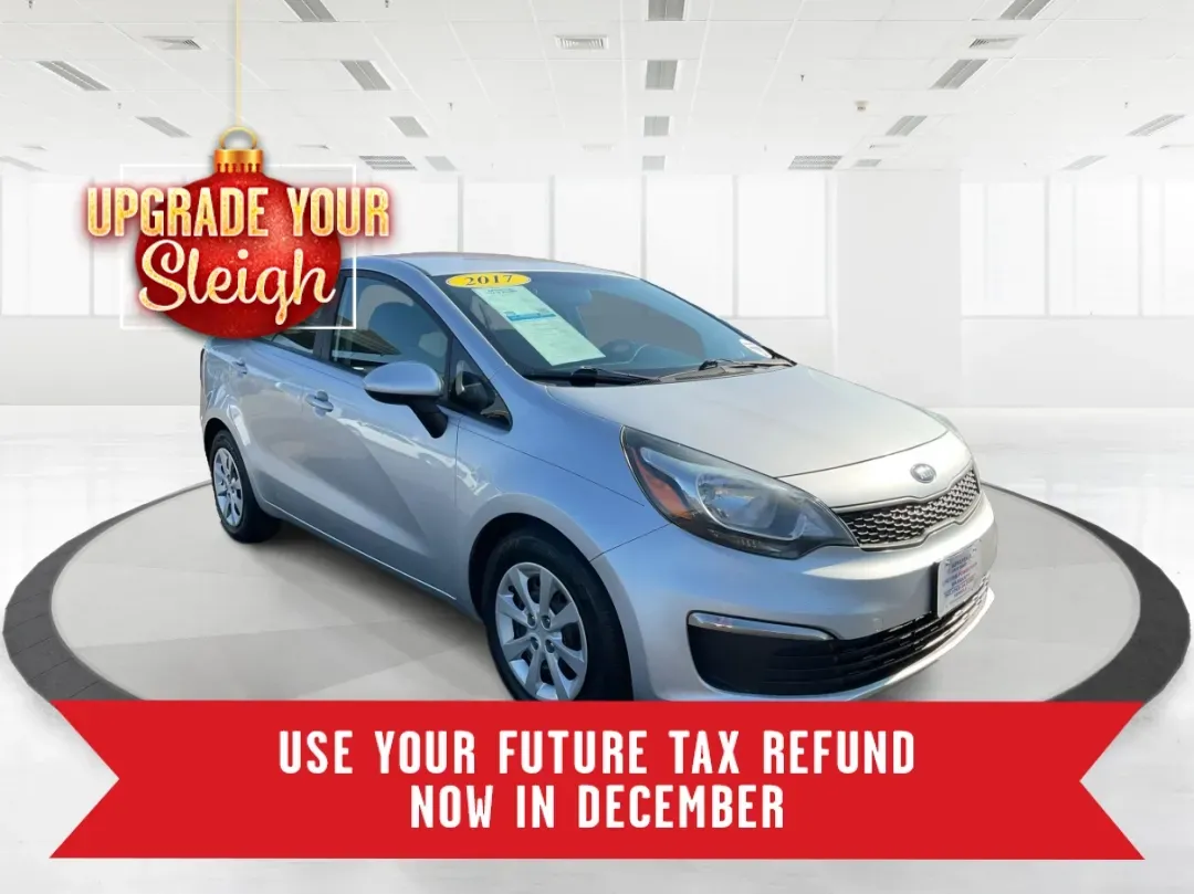 2017 Kia Rio LX (KNADM4A32H6) with an Gamma 1.6L I-4 gasoline direct injection engine, located at 880 E. National Road, Vandalia, OH, 45377, (937) 908-9800, 39.891918, -84.183594 - 2017 Kia Rio LX - Photo#0