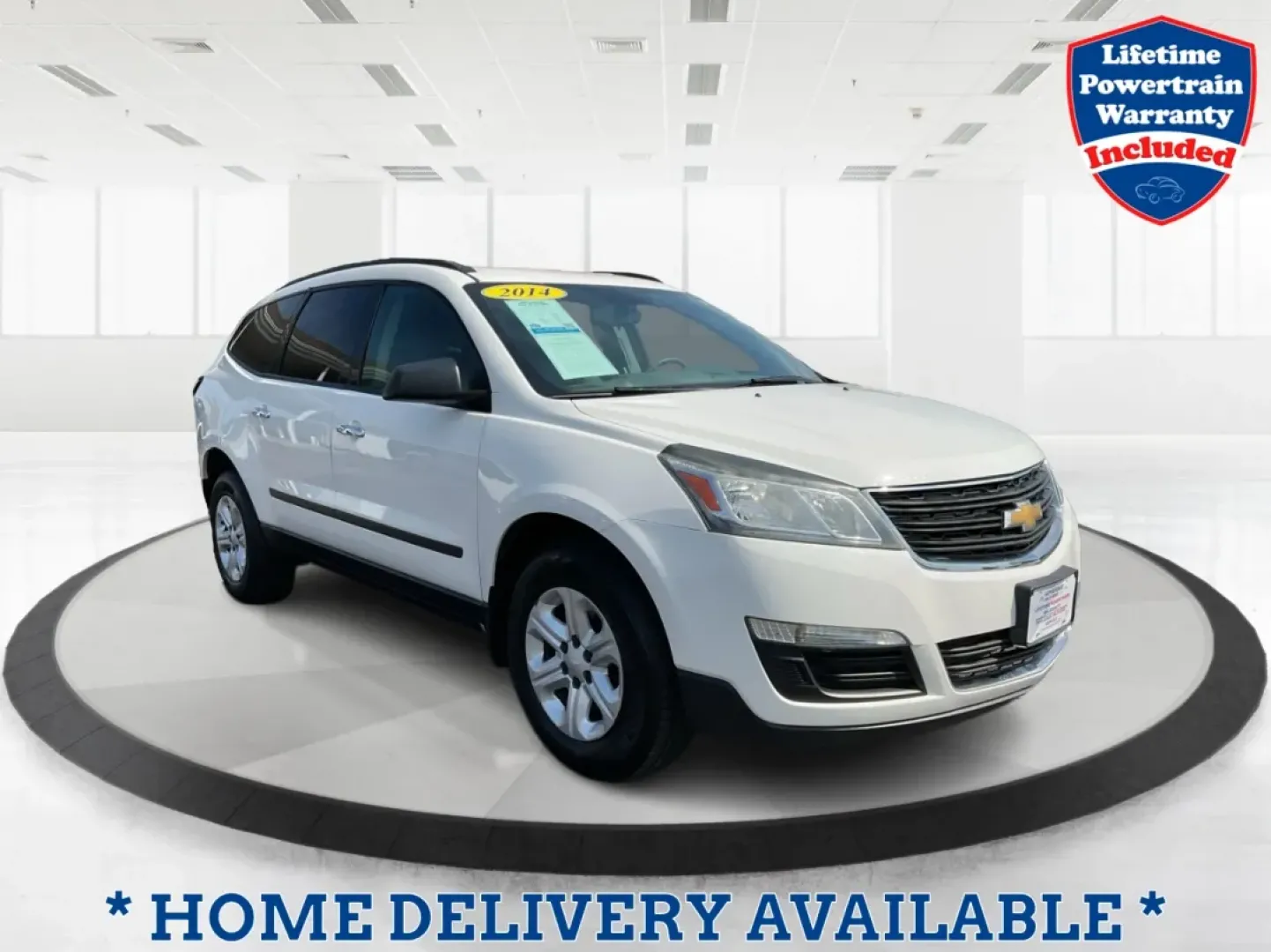 2014 Chevrolet Traverse LS (1GNKVFEDXEJ) with an 3.6L V-6 gasoline direct injection engine, located at 401 Woodman Dr, Riverside, OH, 45431, (937) 908-9800, 39.760899, -84.123421 - **Adventure Awaits with This 2014 Chevrolet Traverse LS at Advantage Car and Credit - Riverside!**<br /> <br /> Are you ready to elevate your family road trips or weekend adventures? Introducing the 2014 Chevrolet Traverse LS-a versatile SUV designed with comfort, safety, and style in mind. This rug - Photo#0