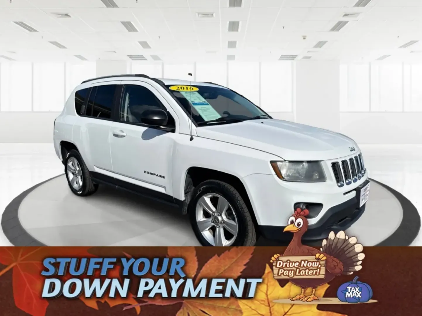 2016 Jeep Compass Sport (1C4NJCBA6GD) with an Other engine, located at 880 E. National Road, Vandalia, OH, 45377, (937) 908-9800, 39.891918, -84.183594 - **Adventure Awaits: Discover the 2016 Jeep Compass Sport at Advantage Car and Credit!**<br /> <br /> Are you ready to embrace the open road and tackle weekend adventures? Look no further than the 2016 Jeep Compass Sport, a versatile SUV that fits seamlessly into your active lifestyle. Whether you're - Photo#0