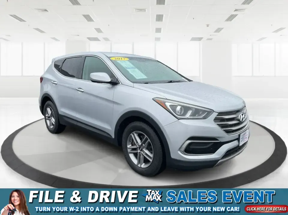 2017 Hyundai Santa Fe 2.4L (5XYZTDLB2HG) with an Theta II 2.4L I-4 gasoline direct injection engine, 6A transmission, located at 1951 S Dayton Lakeview Rd., New Carlisle, OH, 45344, (937) 908-9800, 39.890999, -84.050255 - Discover the perfect blend of comfort, capability, and style with the 2017 Hyundai Santa Fe, now available at Advantage Car and Credit, located at 1184 Kauffman Ave, Fairborn, OH 45324. This versatile SUV is an excellent choice for growing families, weekend adventurers, or budget-conscious buyers lo - Photo#0