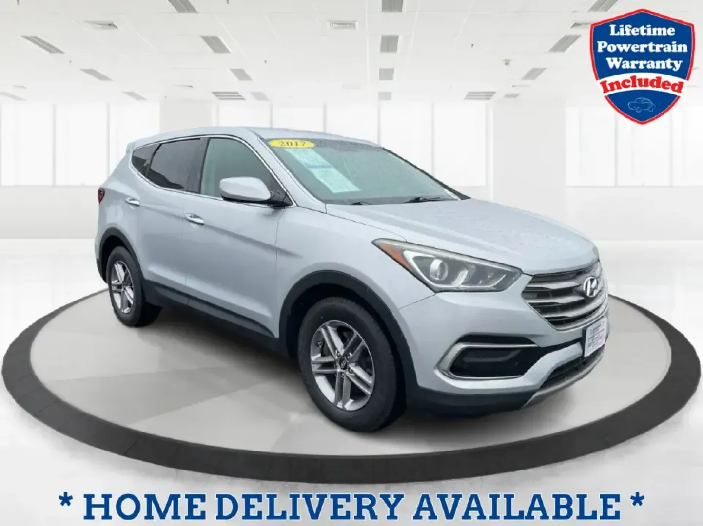 2017 Hyundai Santa Fe 2.4L (5XYZTDLB2HG) with an Theta II 2.4L I-4 gasoline direct injection engine, 6A transmission, located at 8750 N County Rd 25A, Piqua, OH, 45356, (937) 908-9800, 40.164391, -84.232513 - Discover the perfect blend of comfort, capability, and style with the 2017 Hyundai Santa Fe, now available at Advantage Car and Credit, located at 1184 Kauffman Ave, Fairborn, OH 45324. This versatile SUV is an excellent choice for growing families, weekend adventurers, or budget-conscious buyers lo - Photo#0