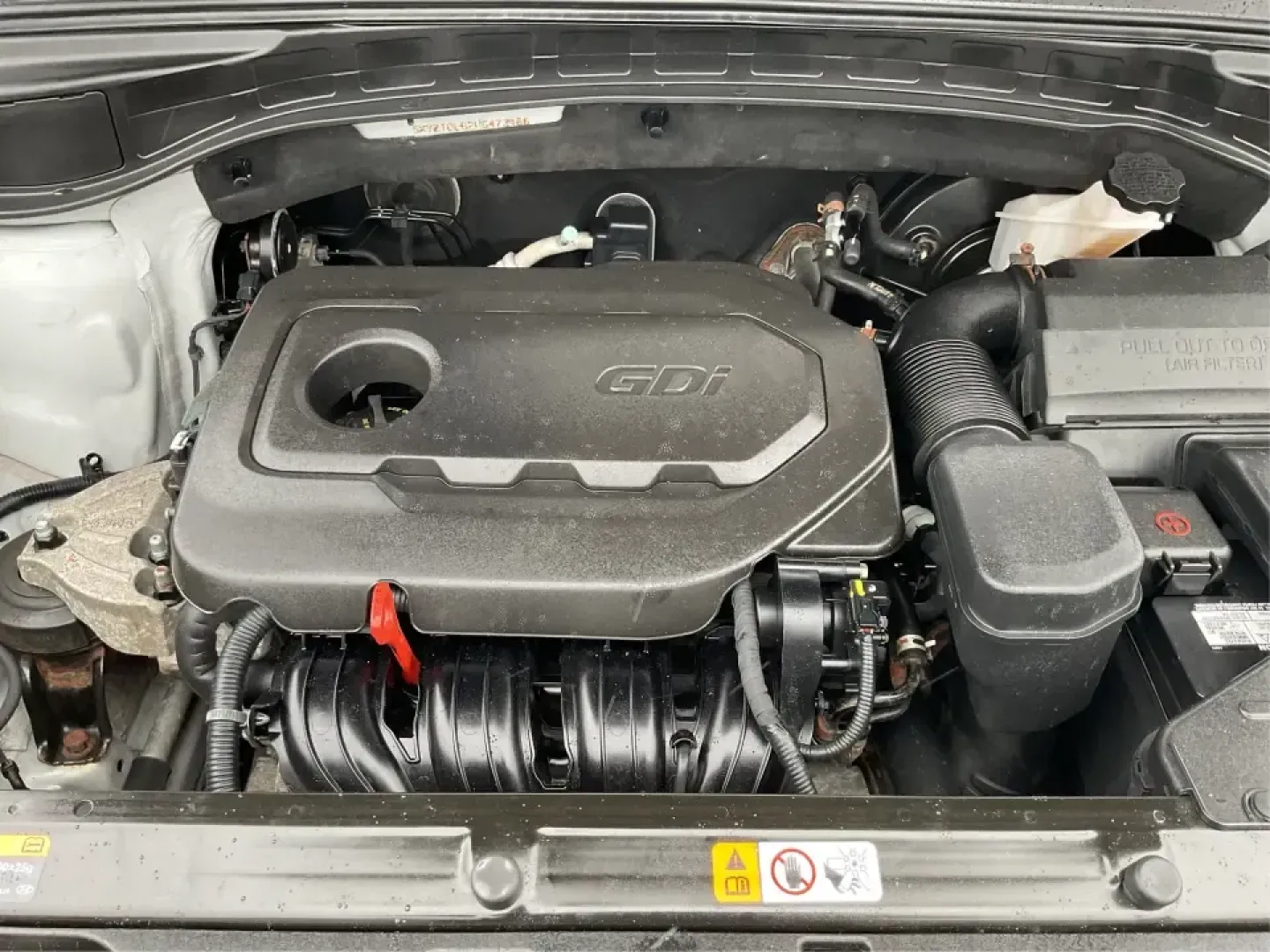 2017 Hyundai Santa Fe 2.4L (5XYZTDLB2HG) with an Theta II 2.4L I-4 gasoline direct injection engine, 6A transmission, located at 8750 N County Rd 25A, Piqua, OH, 45356, (937) 908-9800, 40.164391, -84.232513 - Discover the perfect blend of comfort, capability, and style with the 2017 Hyundai Santa Fe, now available at Advantage Car and Credit, located at 1184 Kauffman Ave, Fairborn, OH 45324. This versatile SUV is an excellent choice for growing families, weekend adventurers, or budget-conscious buyers lo - Photo#11