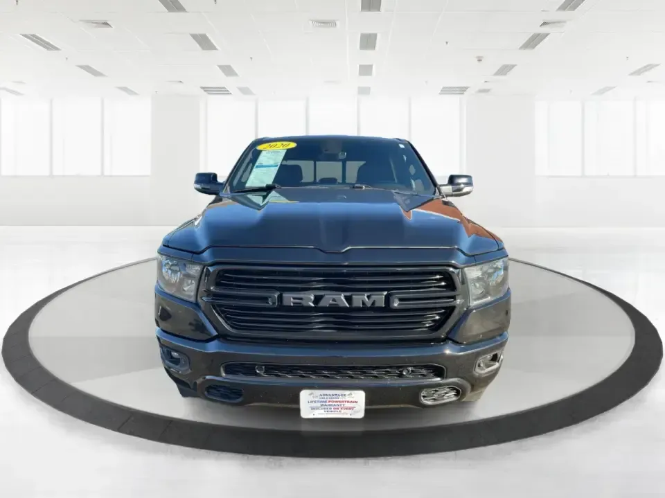 2020 Ram 1500 Big Horn Crew Cab SWB 4WD (1C6SRFFT8LN) with an 5.7L V8 OHV 16V engine, 8A transmission, located at 4508 South Dixie Dr, Moraine, OH, 45439, (937) 908-9800, 39.689976, -84.218452 - Picture your next weekend: the boat hooked up, the family loaded in, and a smooth pull down I75 toward the river-without needing to baby the throttle or worry about space. This 2020 Ram 1500 Big Horn Crew Cab 4x4 (5'7-in box) is built for real life in Southwest Ohio, whether you're commuting from K - Photo#7