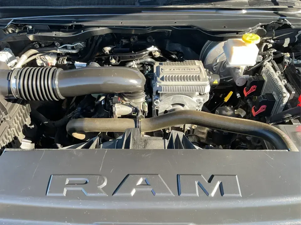 2020 Ram 1500 Big Horn Crew Cab SWB 4WD (1C6SRFFT8LN) with an 5.7L V8 OHV 16V engine, 8A transmission, located at 4508 South Dixie Dr, Moraine, OH, 45439, (937) 908-9800, 39.689976, -84.218452 - Picture your next weekend: the boat hooked up, the family loaded in, and a smooth pull down I75 toward the river-without needing to baby the throttle or worry about space. This 2020 Ram 1500 Big Horn Crew Cab 4x4 (5'7-in box) is built for real life in Southwest Ohio, whether you're commuting from K - Photo#11