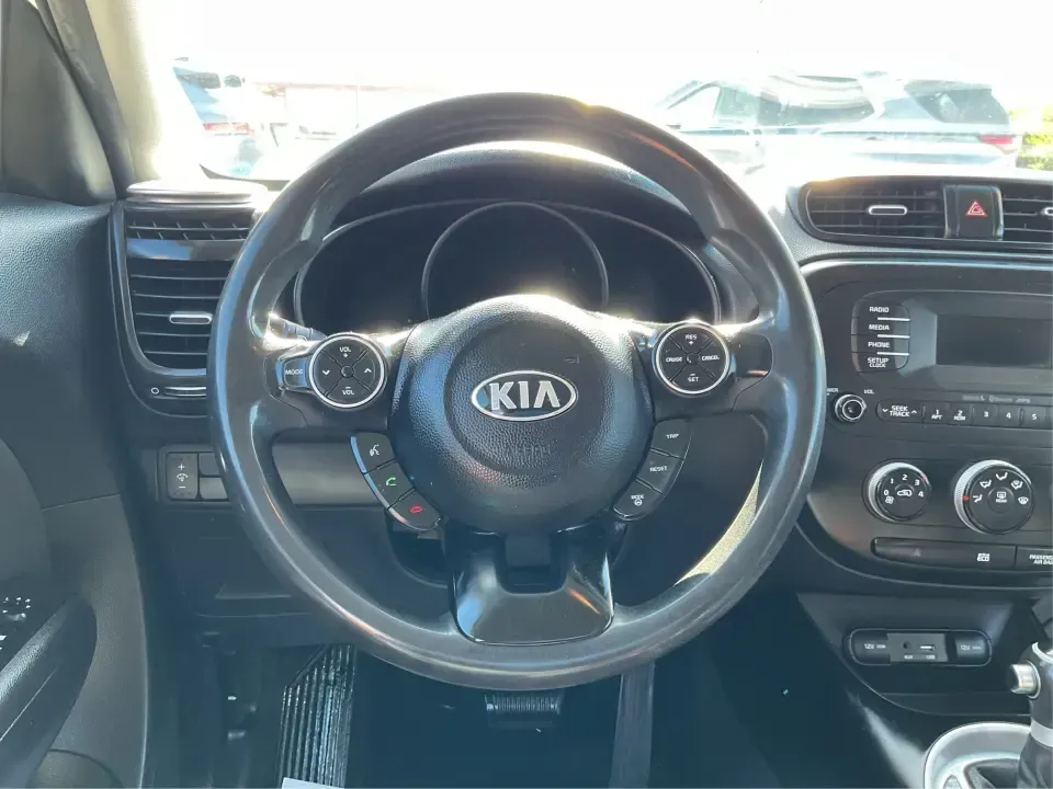 2015 Kia Soul Base (KNDJN2A21F7) with an 1.6L L4 DOHC 16V engine, Automatic transmission, located at 4508 South Dixie Dr, Moraine, OH, 45439, (937) 908-9800, 39.689976, -84.218452 - Need a smart, city-friendly ride that's easy to park in downtown Dayton, comfortable for long commutes on I75, and versatile enough for Costco runs and weekend escapes? This 2015 Kia Soul Base in White delivers the kind of practical, upbeat lifestyle fit that works for first-time buyers, growing fam - Photo#16