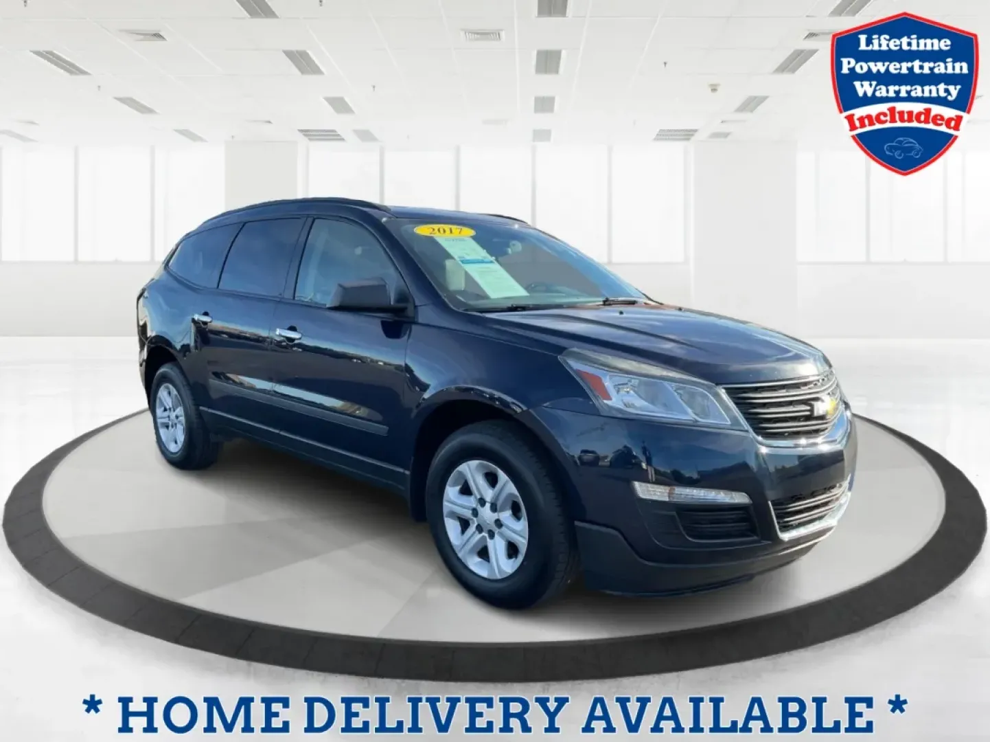 2017 Chevrolet Traverse LS (1GNKVFKD4HJ) with an 3.6L V-6 gasoline direct injection engine, located at 8750 N County Rd 25A, Piqua, OH, 45356, (937) 908-9800, 40.164391, -84.232513 - Experience the perfect blend of style and functionality with the 2017 Chevrolet Traverse LS, available at Advantage Car and Credit - Piqua. This versatile SUV is tailored for families on the go, weekend adventurers, or anyone seeking a reliable vehicle to navigate life's journeys. With spacious seat - Photo#0