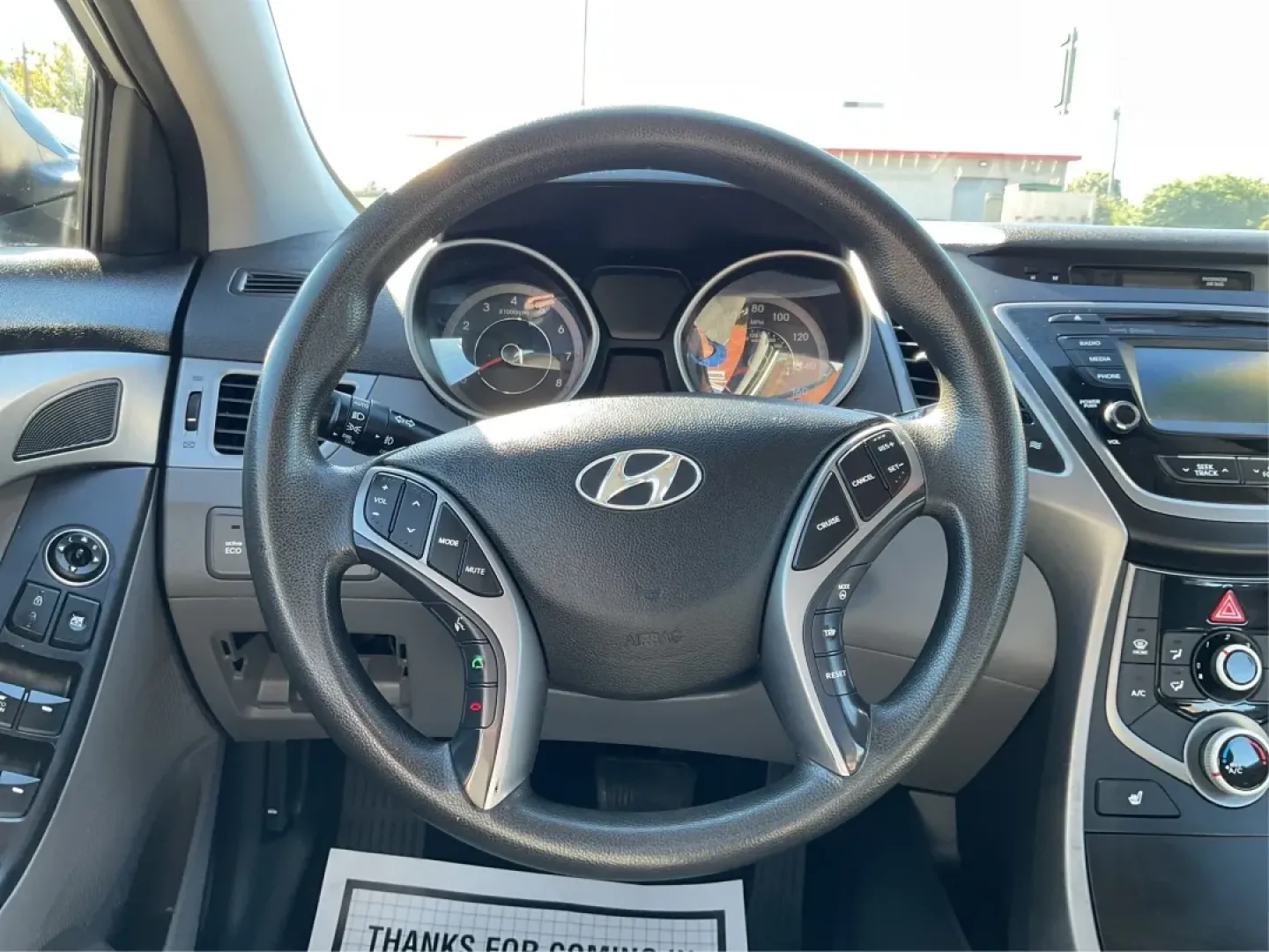 2014 Hyundai Elantra SE (KMHDH4AE8EU) with an Nu 1.8L I-4 DOHC engine, located at 4508 South Dixie Dr, Moraine, OH, 45439, (937) 908-9800, 39.689976, -84.218452 - Experience the freedom of the open road with the perfect blend of comfort and style in this stunning 2014 Hyundai Elantra SE! Whether you're commuting to work, running errands, or embarking on weekend adventures, this sedan is designed to elevate your driving experience. Located at Advantage Car and - Photo#16