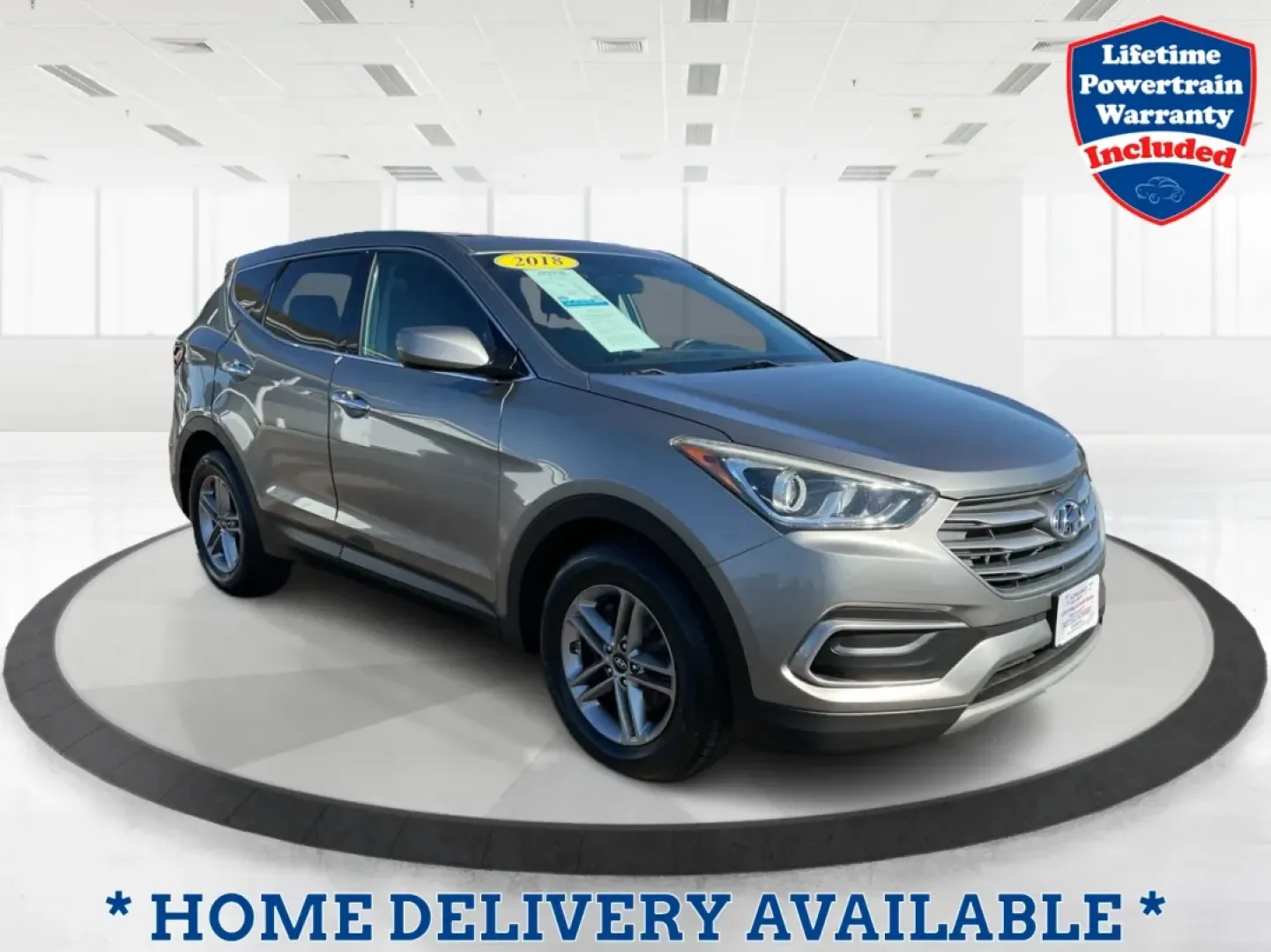 2018 Hyundai Santa Fe 2.4L (5XYZT3LB6JG) with an Theta II 2.4L I-4 gasoline direct injection engine, located at 4508 South Dixie Dr, Moraine, OH, 45439, (937) 908-9800, 39.689976, -84.218452 - Elevate your family adventures and daily commutes with the remarkable 2018 Hyundai Santa Fe, now available at Advantage Car and Credit - Moraine. This SUV is designed to seamlessly fit into your lifestyle, whether you're navigating busy streets, embarking on weekend getaways, or tackling the challen - Photo#0