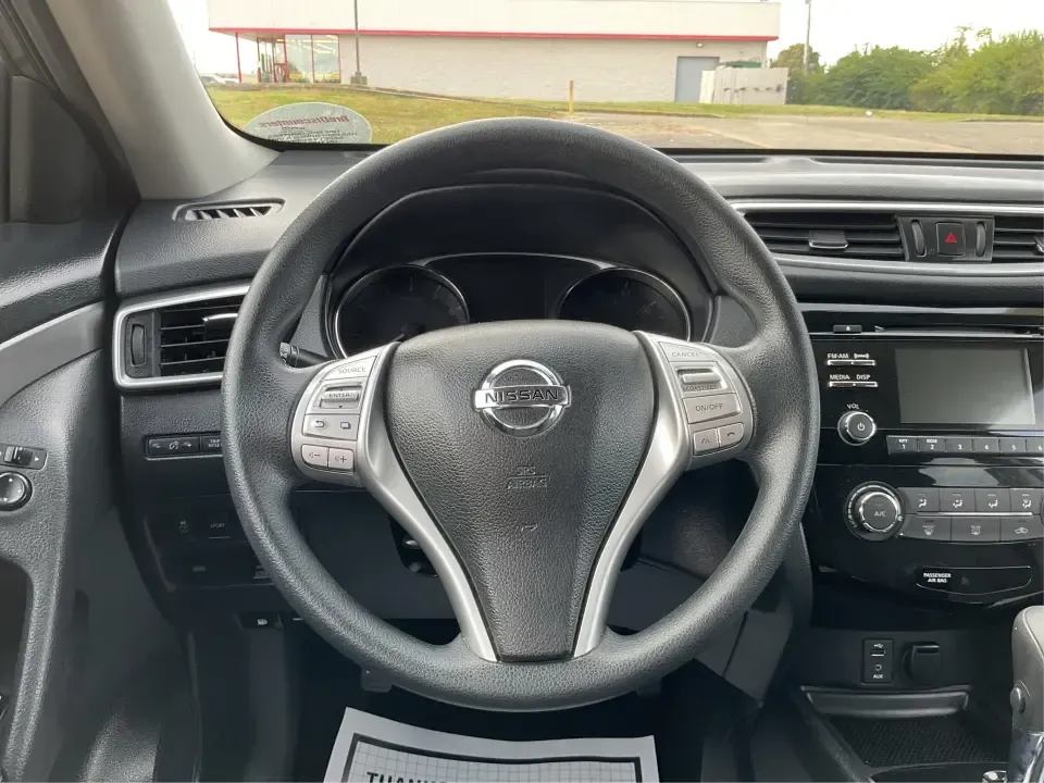 2016 Nissan Rogue S (KNMAT2MV7GP) with an 2.5L I-4 DOHC engine, CVT transmission, located at 880 E. National Road, Vandalia, OH, 45377, (937) 908-9800, 39.891918, -84.183594 - **Explore New Horizons with the 2016 Nissan Rogue: Your Ideal Adventure Companion!**<br /> <br /> Are you ready to elevate your driving experience and embark on new adventures? Look no further than this stunning 2016 Nissan Rogue, perfect for family outings, weekend getaways, or those long commutes - Photo#16