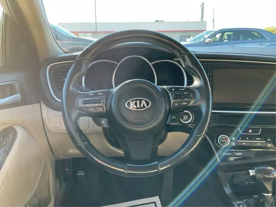 2015 Kia Optima EX (5XXGN4A74FG) with an Theta II 2.4L I-4 gasoline direct injection engine, 6-Speed Automatic transmission, located at 1184 Kauffman Ave, Fairborn, OH, 45324, (937) 908-9800, 39.807072, -84.030914 - Experience the perfect blend of style, comfort, and reliability with this 2015 Kia Optima EX at Advantage Car and Credit in Xenia, OH. Whether you're embarking on daily commutes, family road trips, or simply looking for a trusty companion for your adventures, this vehicle is designed to meet your di - Photo#16