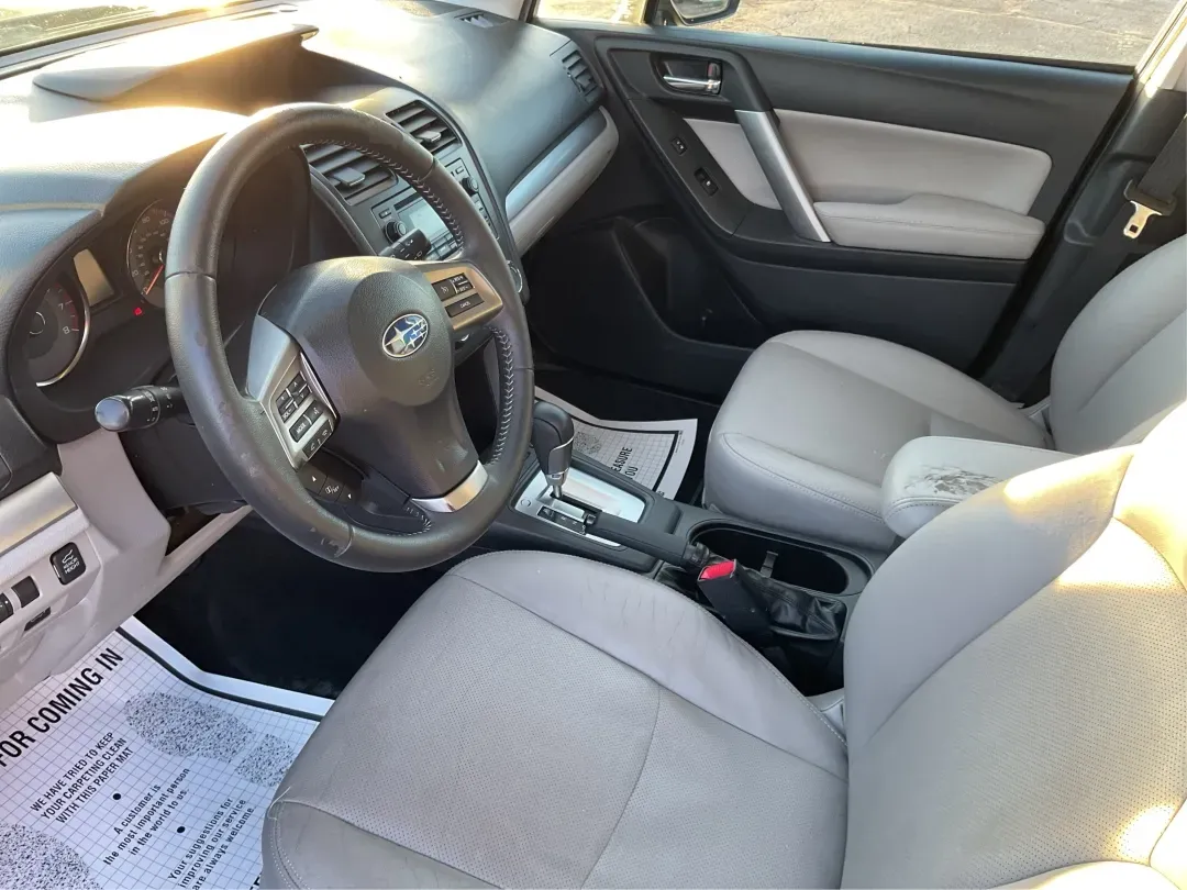 2015 Subaru Forester 2.5i Limited (JF2SJAHC5FH) with an 2.5L H-4 DOHC engine, located at 401 Woodman Dr, Riverside, OH, 45431, (937) 908-9800, 39.760899, -84.123421 - Looking for a reliable vehicle that can seamlessly transition from daily commutes to weekend adventures? Look no further than the 2015 Subaru Forester 2.5i Limited, available now at Advantage Car and Credit in Xenia, OH. This versatile SUV is perfect for growing families, outdoor enthusiasts, and an - Photo#9