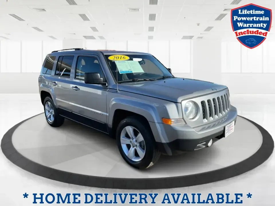 2016 Jeep Patriot Sport 2WD (1C4NJPBB6GD) with an 2.4L L4 DOHC 16V engine, Automatic transmission, located at 1951 S Dayton Lakeview Rd., New Carlisle, OH, 45344, (937) 908-9800, 39.890999, -84.050255 - Pack up the kids, load the cooler, and point the hood toward a weekend at Buck Creek State Park or an easy day trip to downtown Dayton-this 2016 Jeep Patriot Sport is the kind of compact SUV that fits real life in New Carlisle. With classic Jeep styling, practical cargo space, and everyday-friendly - Photo#0