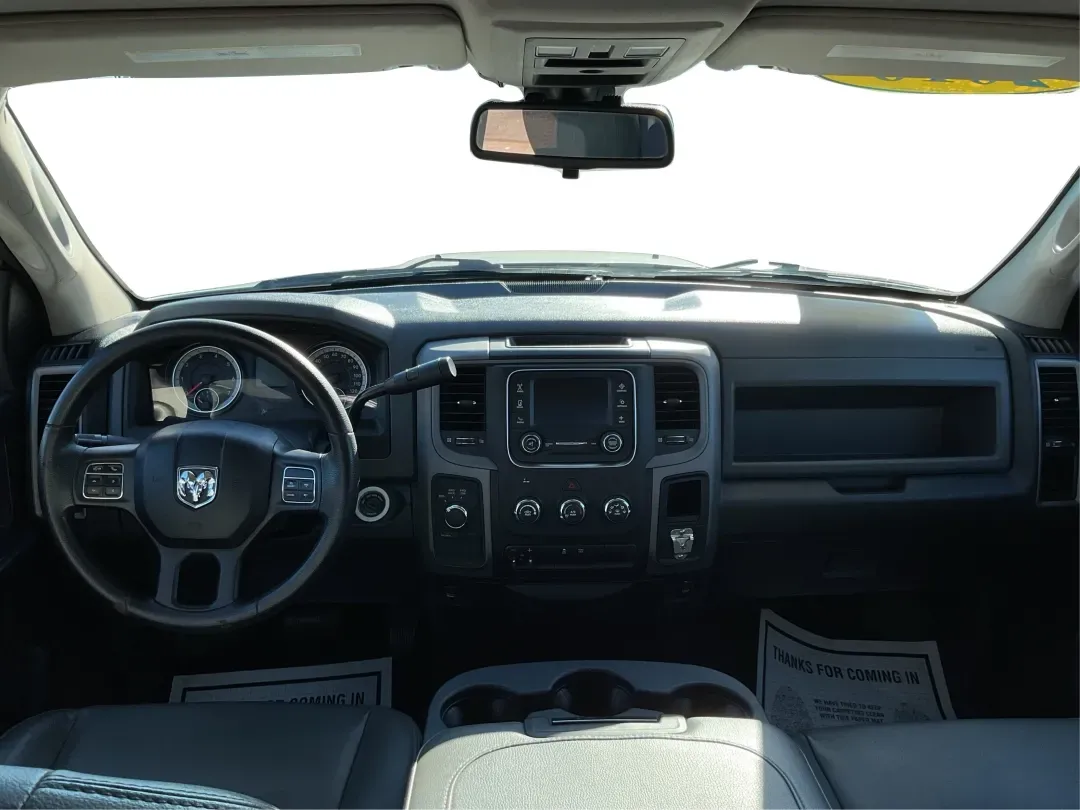 2016 Ram 1500 Tradesman (1C6RR7FT3GS) with an 5.7L V8 OHV 16V engine, 6A transmission, located at 1230 East Main St, Xenia, OH, 45385, (937) 908-9800, 39.688026, -83.910172 - Looking for a reliable vehicle that seamlessly fits into your active lifestyle? Look no further than this robust 2016 Ram 1500 Tradesman, available now at Advantage Car and Credit in Moraine, OH. This quad cab truck is not just a vehicle; it's a gateway to adventure, perfect for weekend getaways, tr - Photo#19