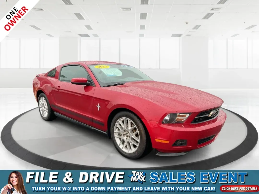 2012 Ford Mustang V6 Premium (1ZVBP8AM2C5) with an 3.7L V-6 DOHC engine, located at 1951 S Dayton Lakeview Rd., New Carlisle, OH, 45344, (937) 908-9800, 39.890999, -84.050255 - **Embrace the Spirit of Adventure with the 2012 Ford Mustang V6 Premium!**<br /> <br /> Are you ready to infuse your daily routine with excitement and style? The 2012 Ford Mustang V6 Premium, available at Advantage Car and Credit in Vandalia, OH, is the perfect companion for those who crave a thrill - Photo#0