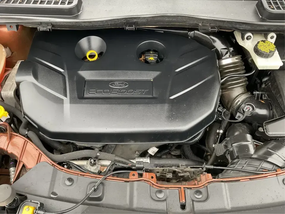 2017 Ford Escape Titanium 4WD (1FMCU9J94HU) with an 2.0L L4 DOHC 16V engine, 6A transmission, located at 8750 N County Rd 25A, Piqua, OH, 45356, (937) 908-9800, 40.164391, -84.232513 - Load up the family, point the hood toward Indian Lake for a weekend escape, or make your daily commute down I75 feel a lot more comfortable-this 2017 Ford Escape Titanium 4WD is the kind of compact SUV that fits real life in Piqua, OH. With confident four-wheel drive for unpredictable Midwest weathe - Photo#11